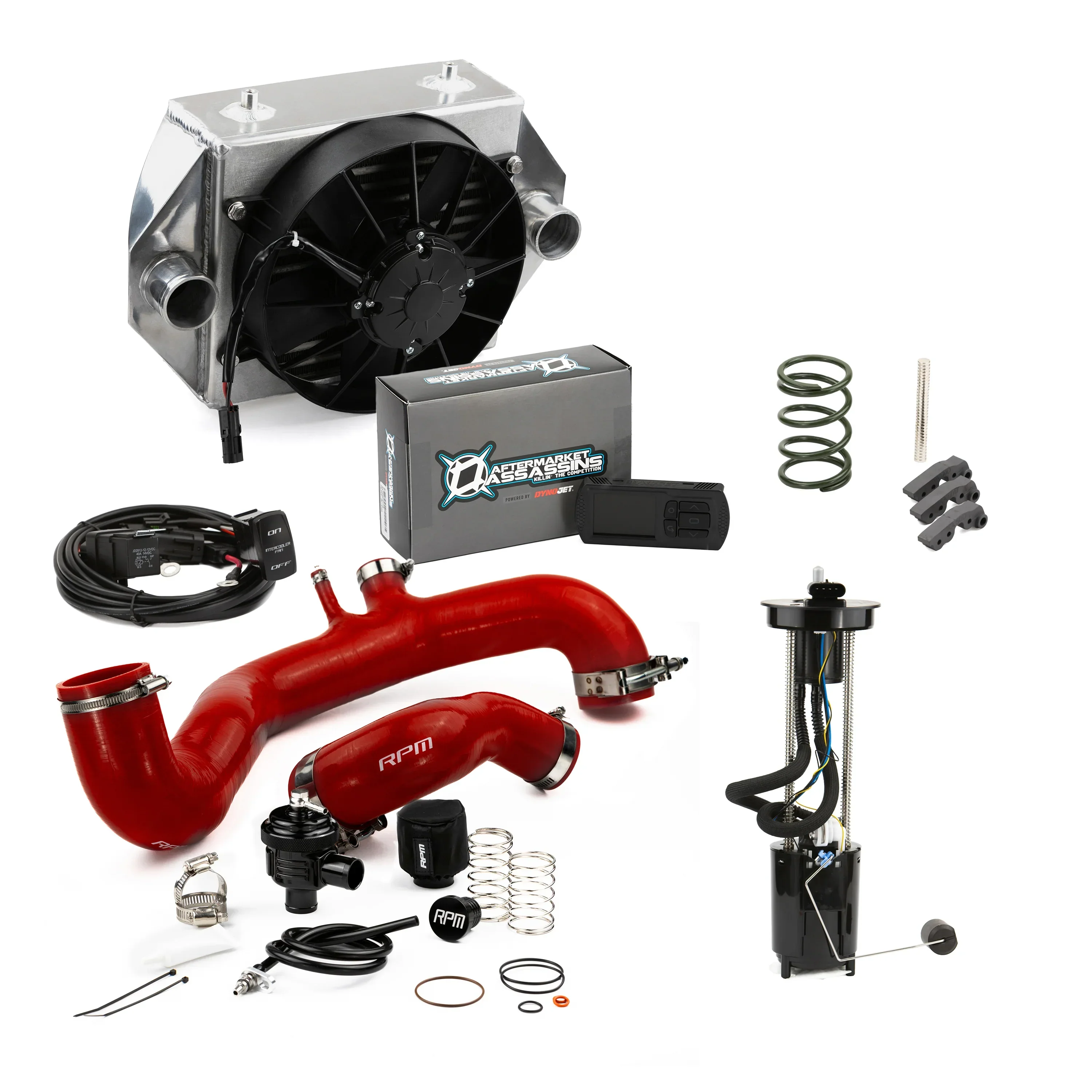 RPM 17-19 X3 120HP to 205HP COMPLETE Upgrade Kit X3 Big Core Intercooler Kit + TUNER - Image 3