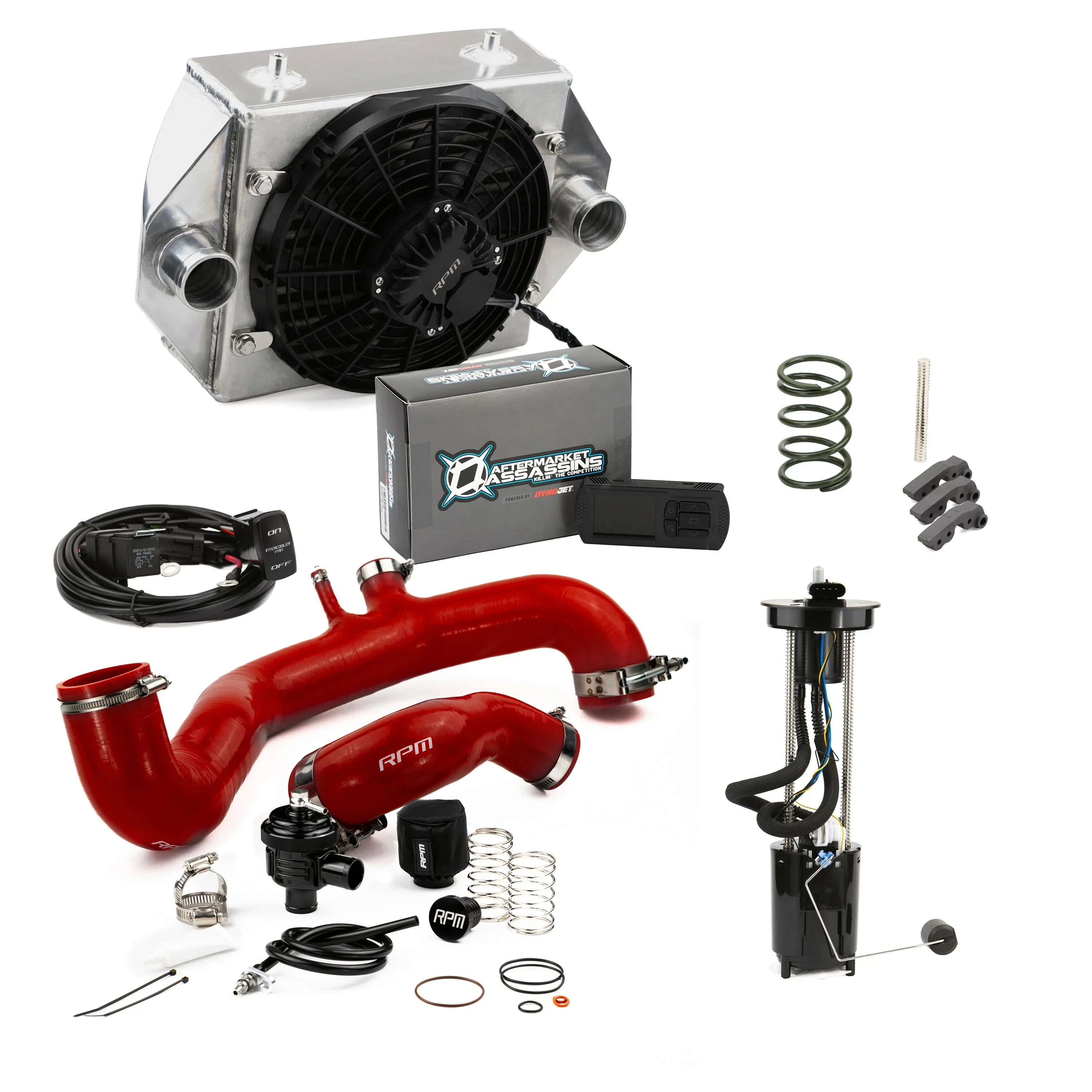 RPM 17-19 X3 120HP to 205HP COMPLETE Upgrade Kit X3 Big Core Intercooler Kit + TUNER - Image 4