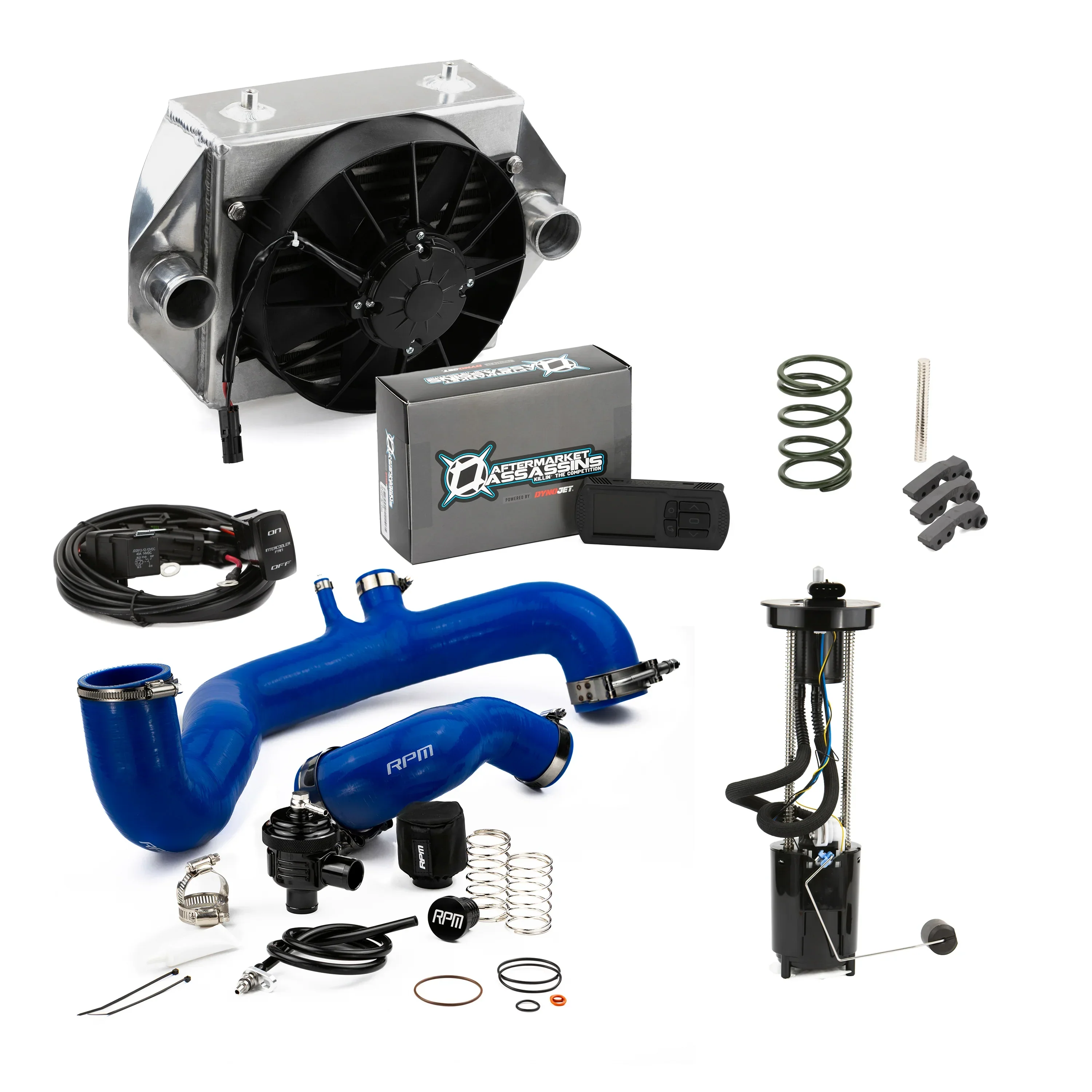 RPM 17-19 X3 120HP to 205HP COMPLETE Upgrade Kit X3 Big Core Intercooler Kit + TUNER - Image 5
