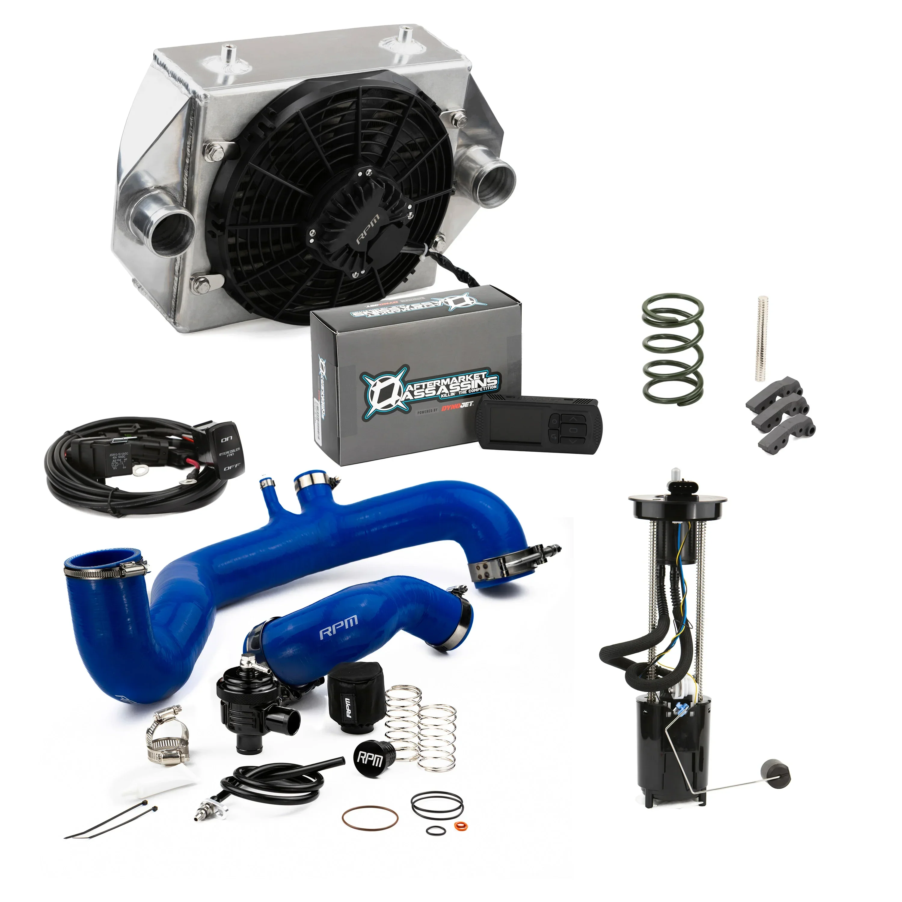 RPM 17-19 X3 120HP to 205HP COMPLETE Upgrade Kit X3 Big Core Intercooler Kit + TUNER - Image 6