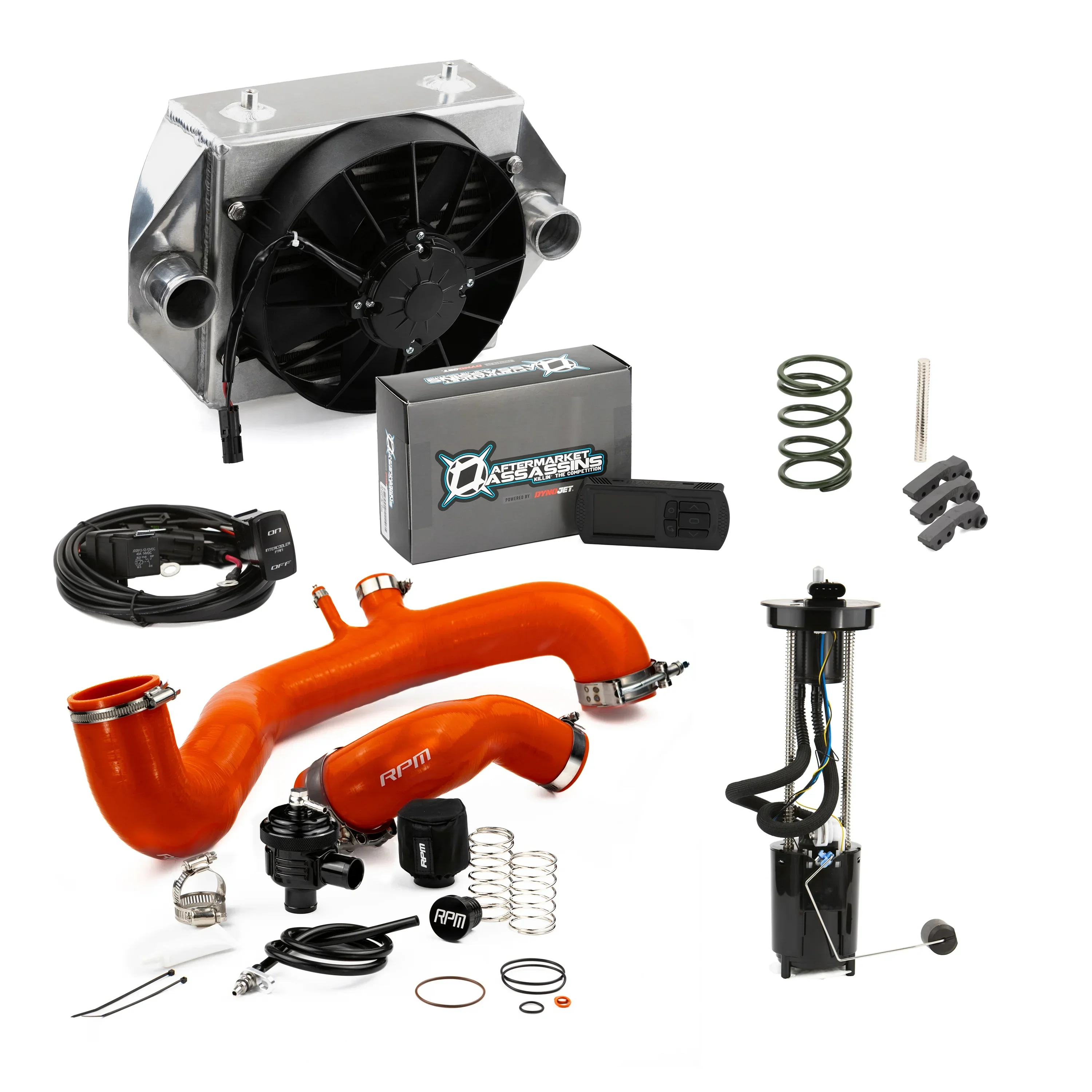 RPM 17-19 X3 120HP to 205HP COMPLETE Upgrade Kit X3 Big Core Intercooler Kit + TUNER - Image 7