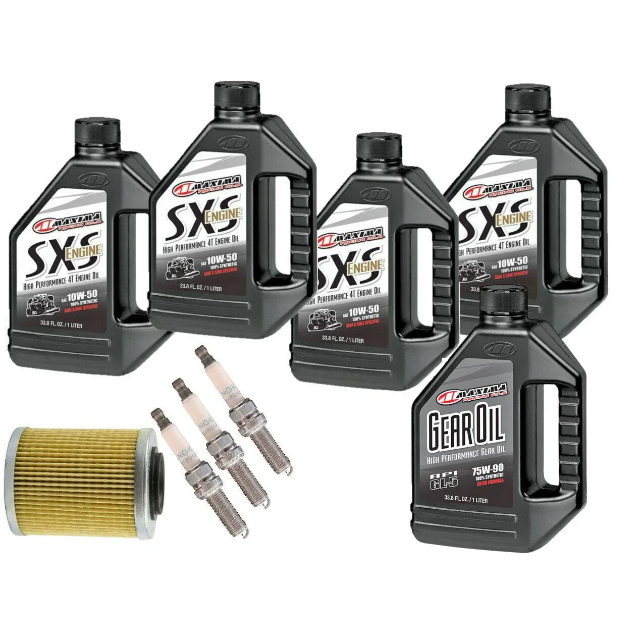 Maxima Can-Am Maverick X3 Full Synthetic Oil Change Kit - Image 5