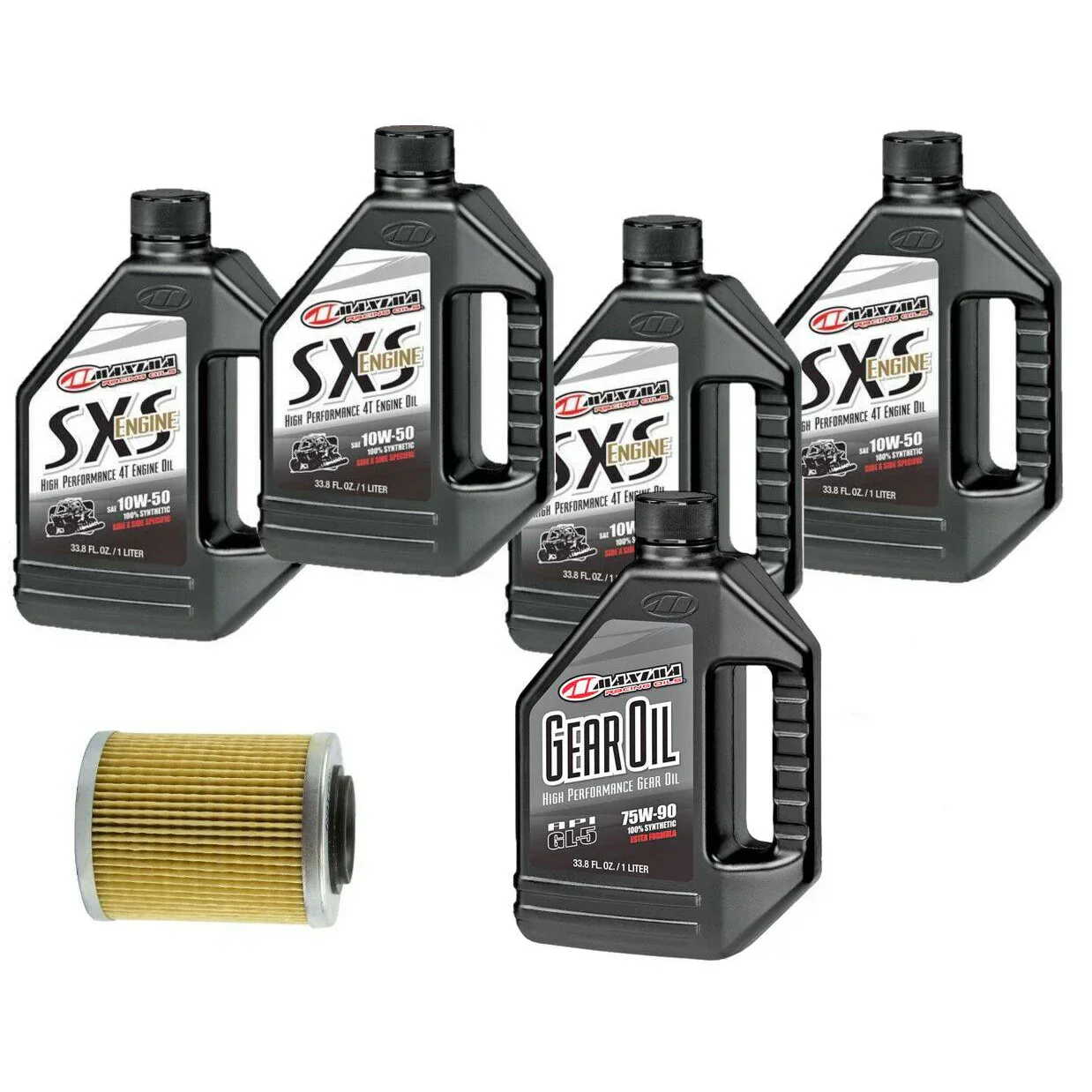 Maxima Can-Am Maverick X3 Full Synthetic Oil Change Kit - Image 6