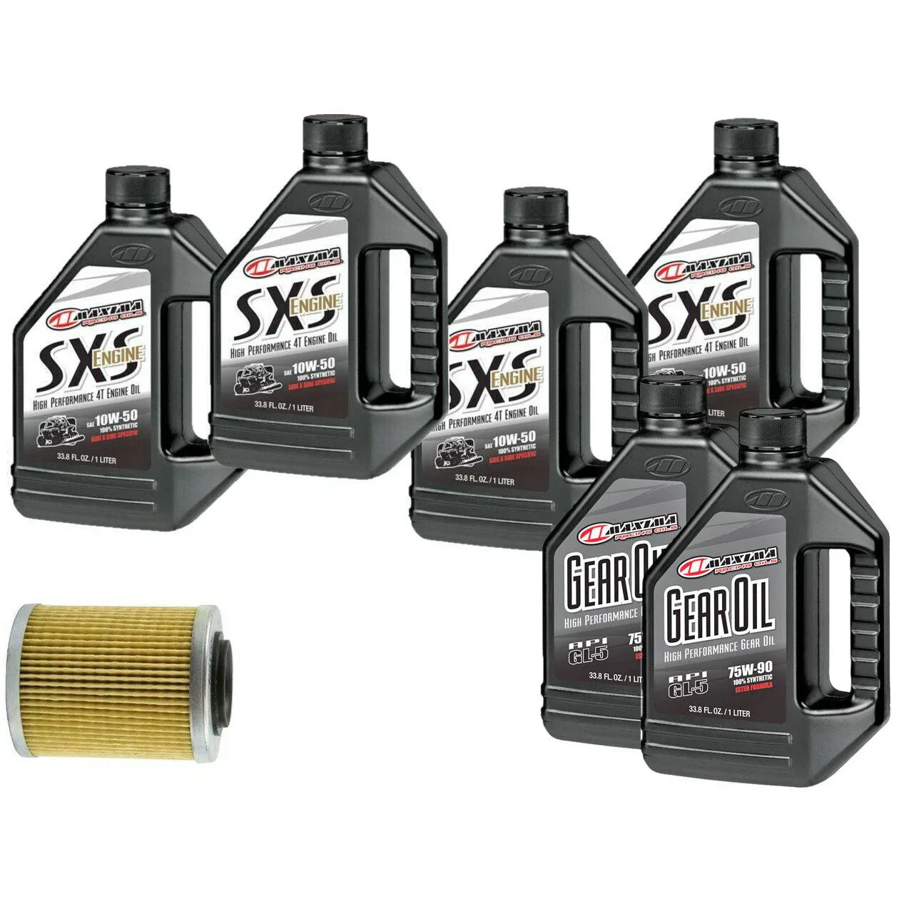 Maxima Can-Am Maverick X3 Full Synthetic Oil Change Kit - Image 7