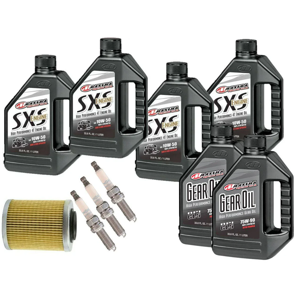 Maxima Can-Am Maverick X3 Full Synthetic Oil Change Kit - Image 8