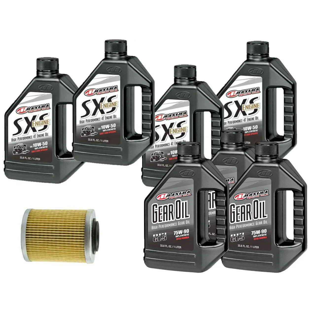 Maxima Can-Am Maverick X3 Full Synthetic Oil Change Kit - Image 9
