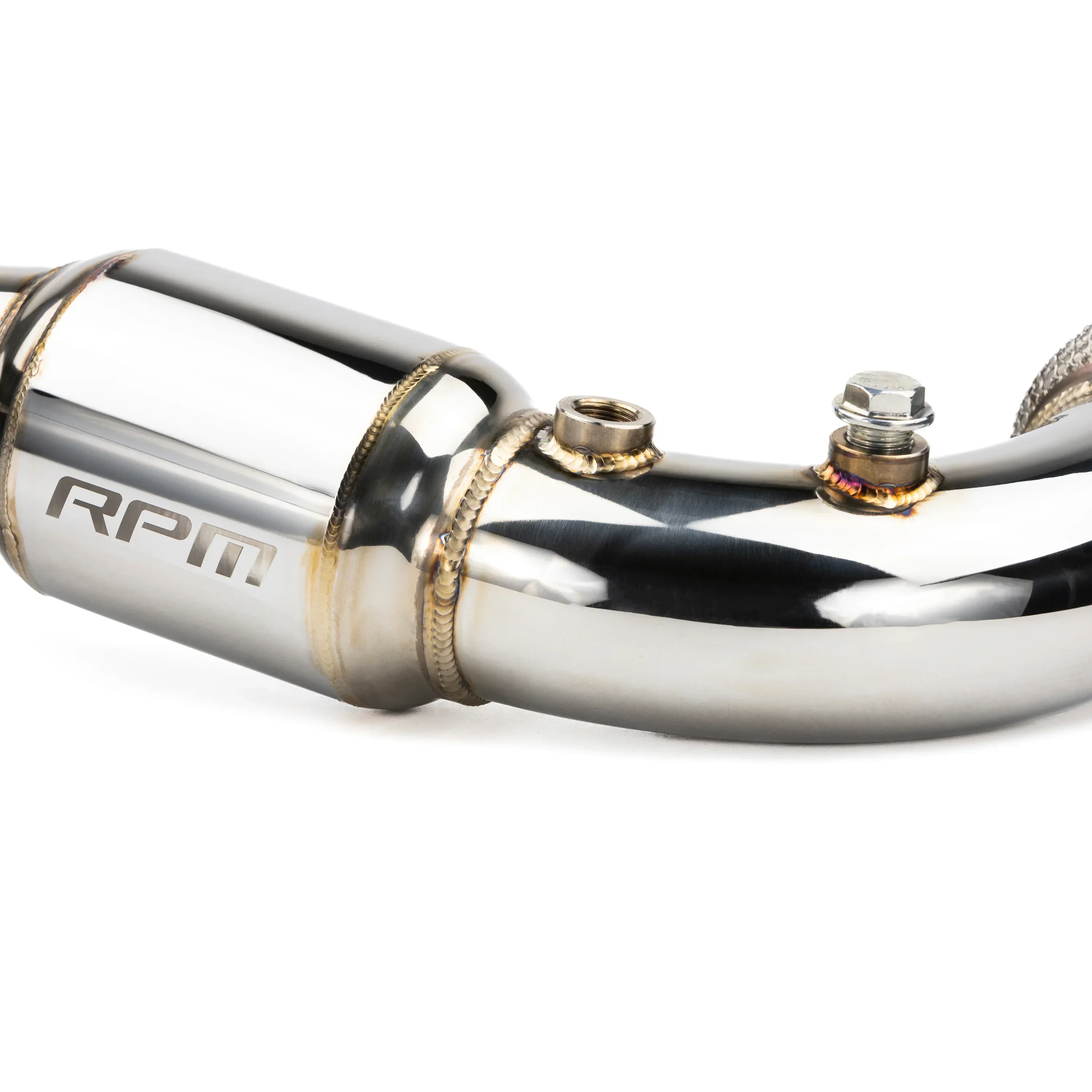 RPM Can-Am X3 Turbo Back 3" Full Race / Drag Pipe With Muffler - Image 3