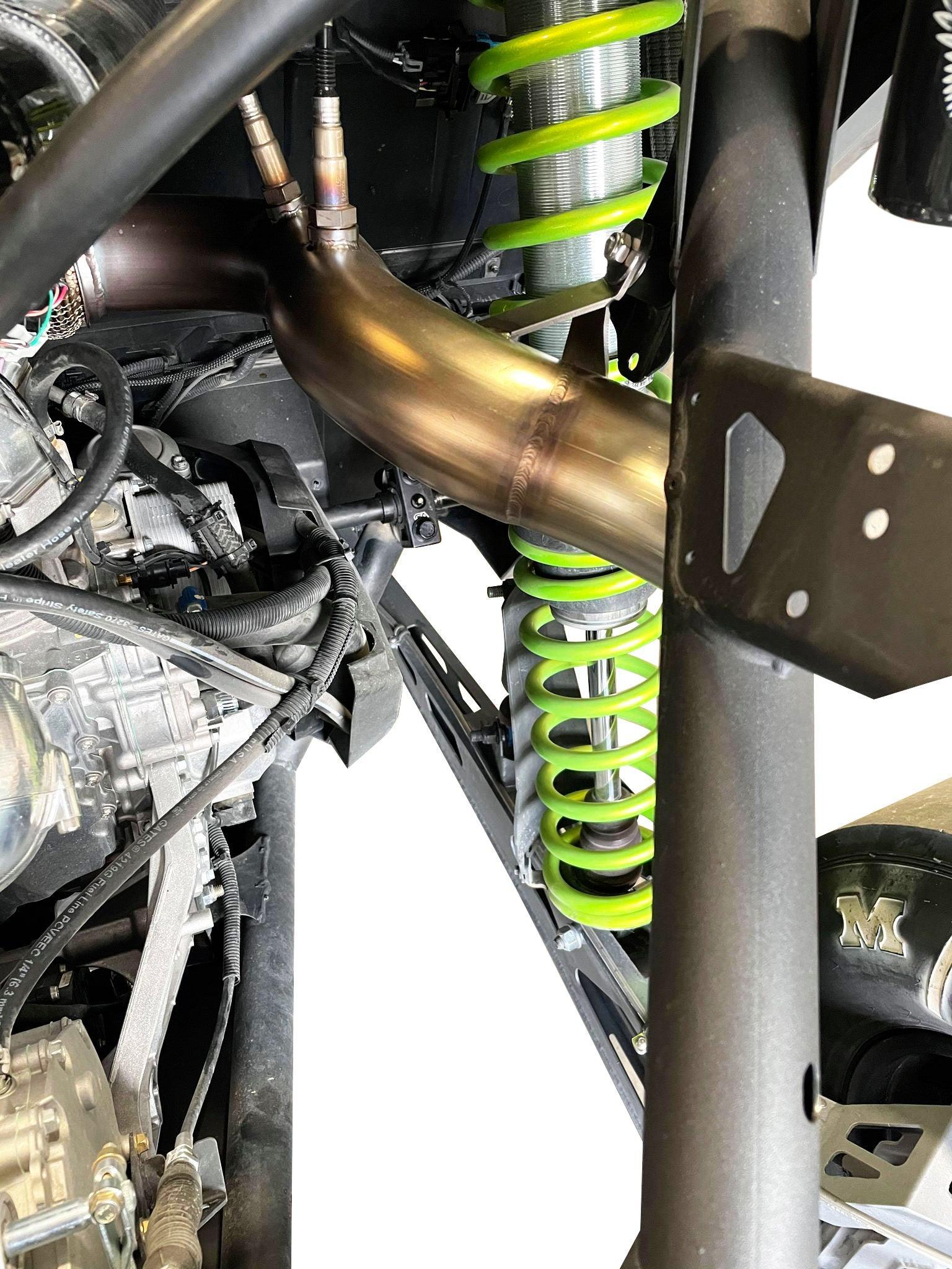 RPM Can-Am X3 Turbo Back 3" Full Race / Drag Pipe With Muffler - Image 8
