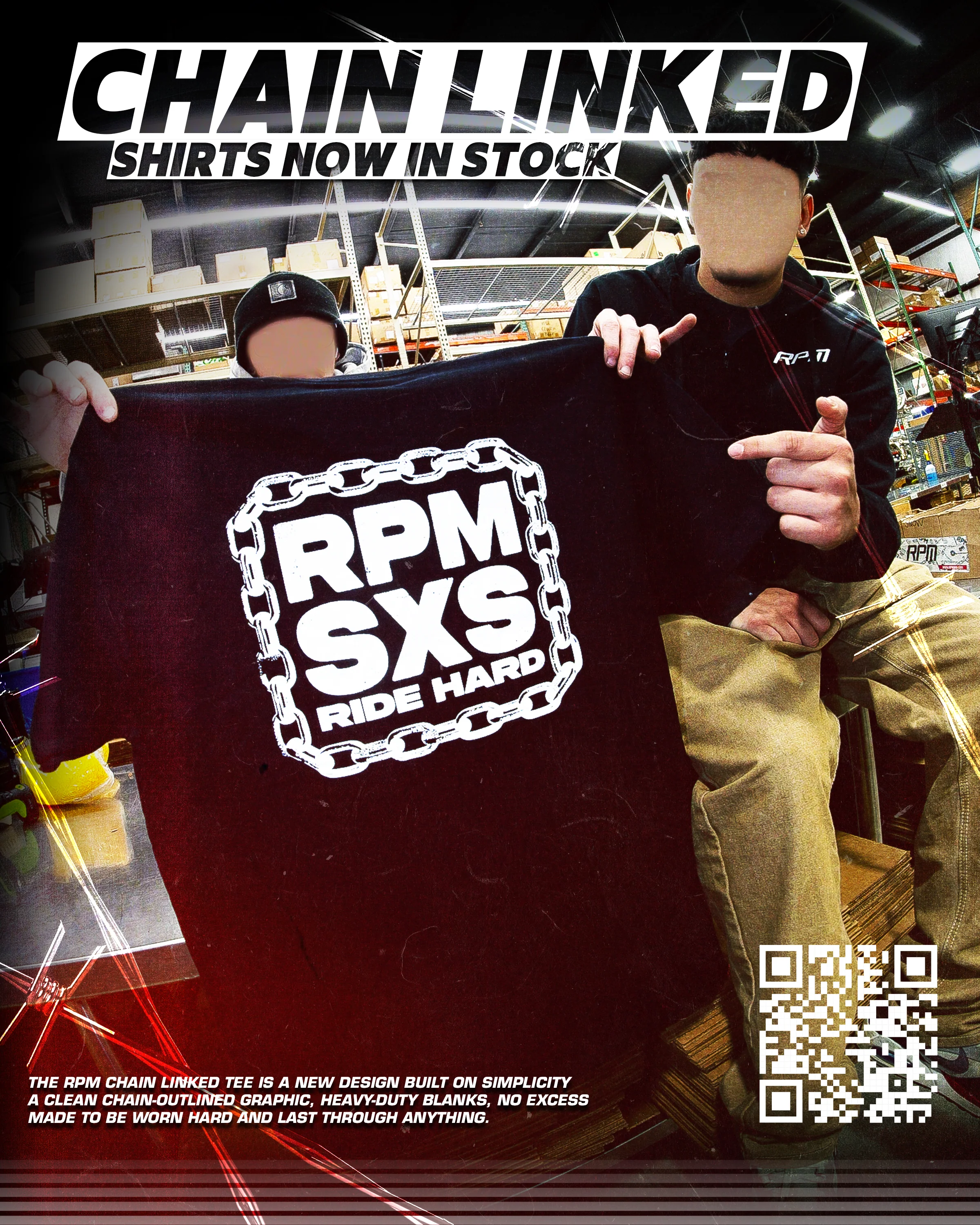 RPM SXS Chain Linked T-Shirt - Image 5