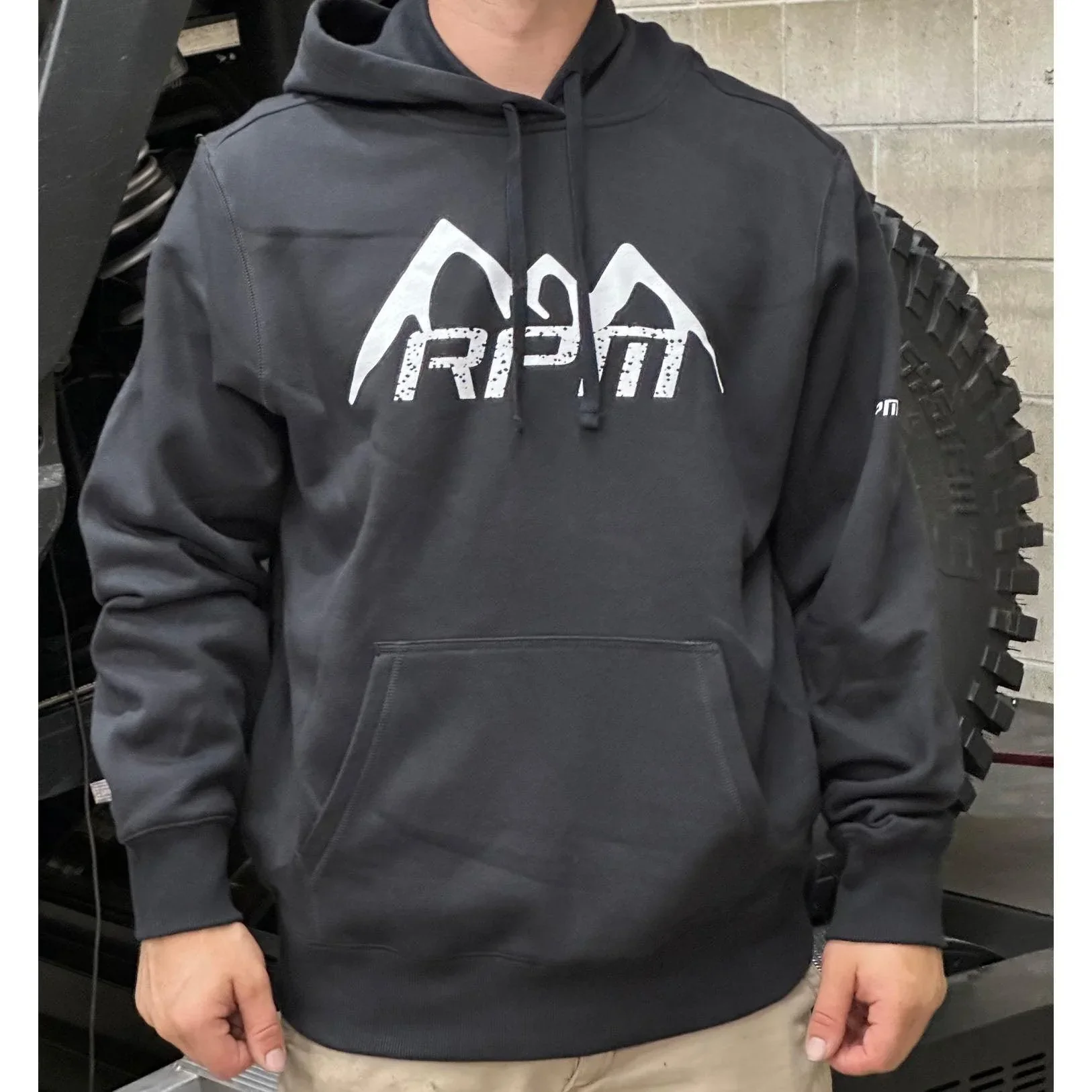 RPM Snowy Mountain Hoodie Black