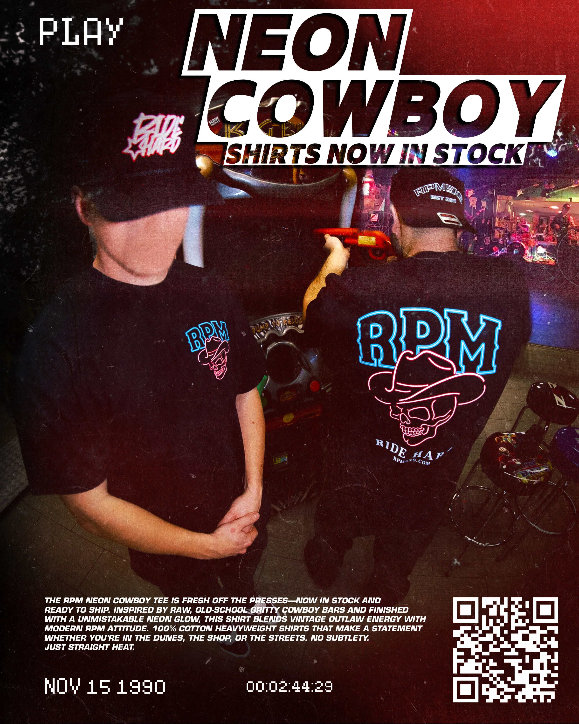 Neon Cowboy T-Shirt - Image 5