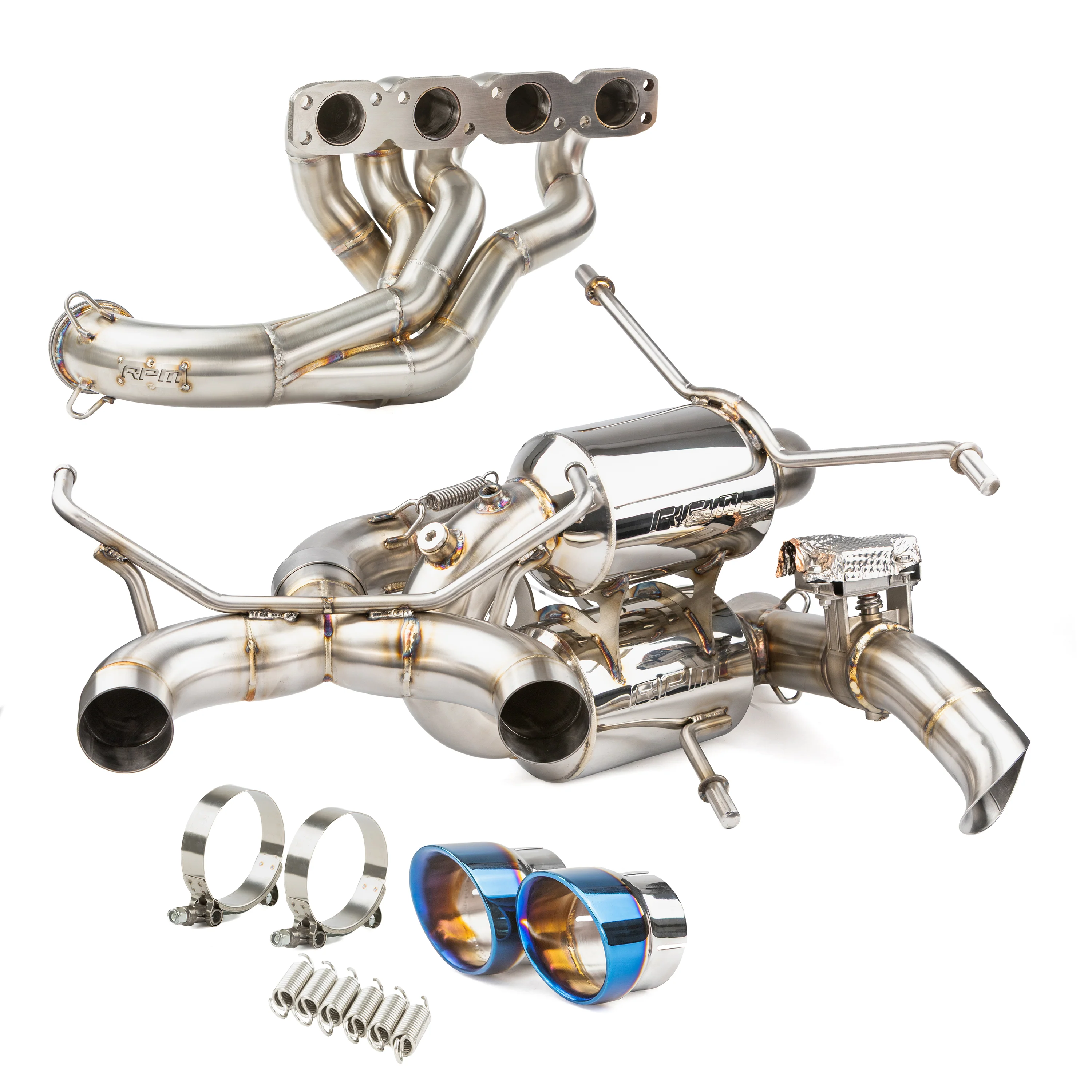 RPM Kawasaki H2 2.5" Dual Sport Full Exhaust + Optional E-Valve - Image 20