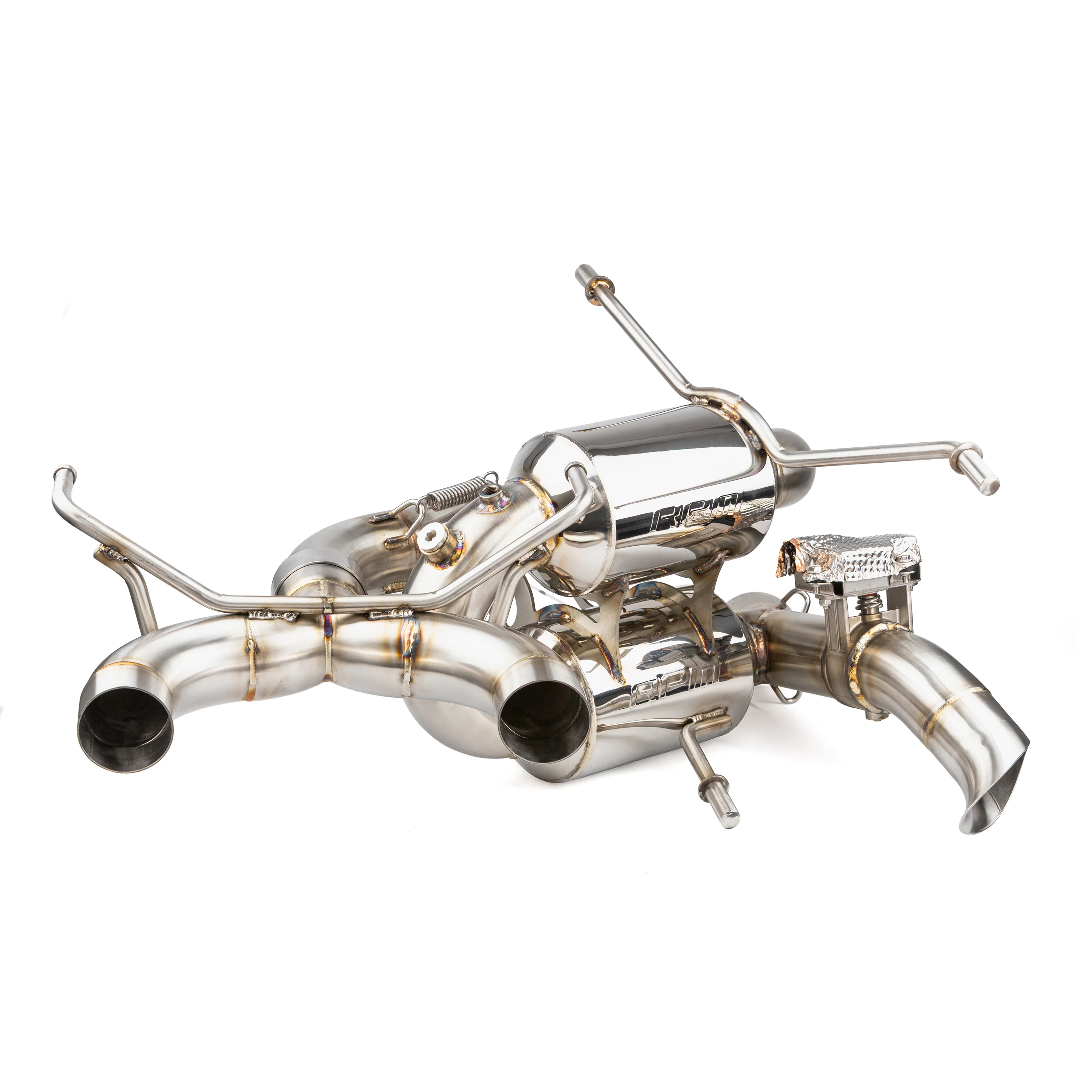 RPM Kawasaki H2 2.5" Dual Sport Full Exhaust + Optional E-Valve - Image 4