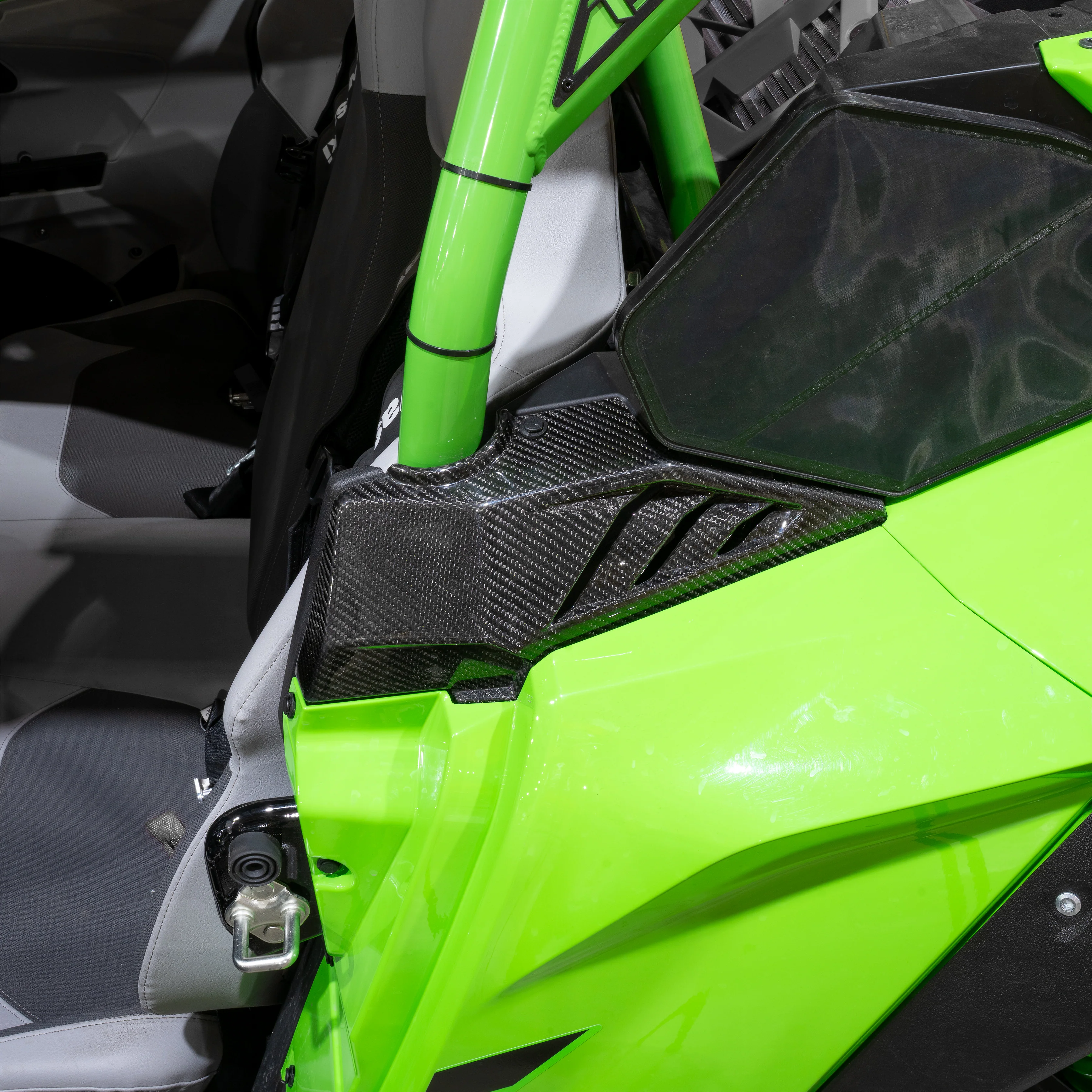RPM Kawasaki H2 Carbon Fiber 4 Piece Pillar Covers Kit - Image 4