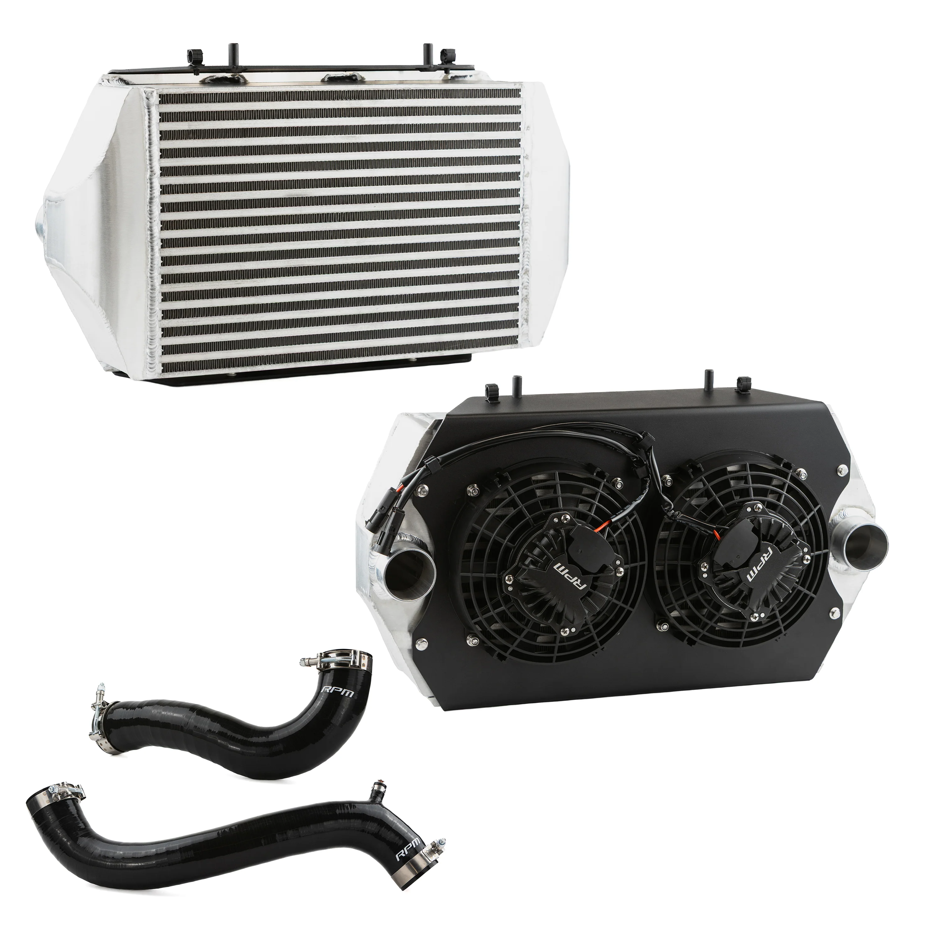 RPM Kawasaki H2 Stage 3 XL Intercooler With Brushless Fans & Sealed Shroud - Image 11