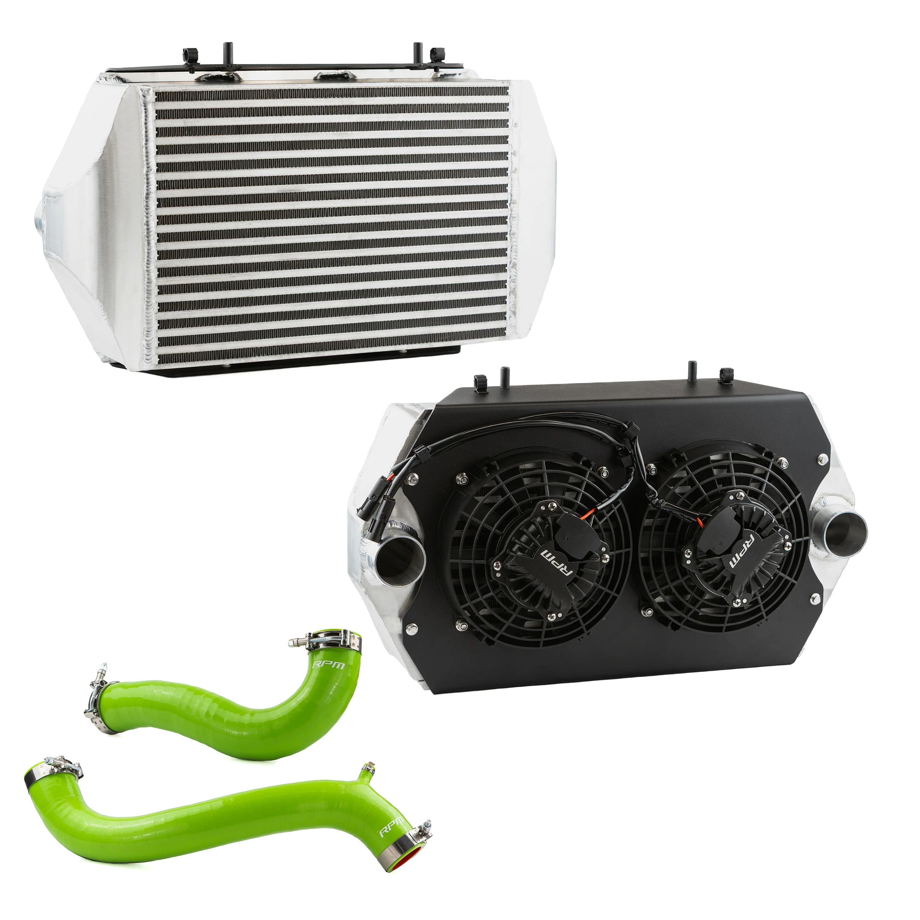 RPM Kawasaki H2 Stage 3 XL Intercooler With Brushless Fans & Sealed Shroud - Image 12