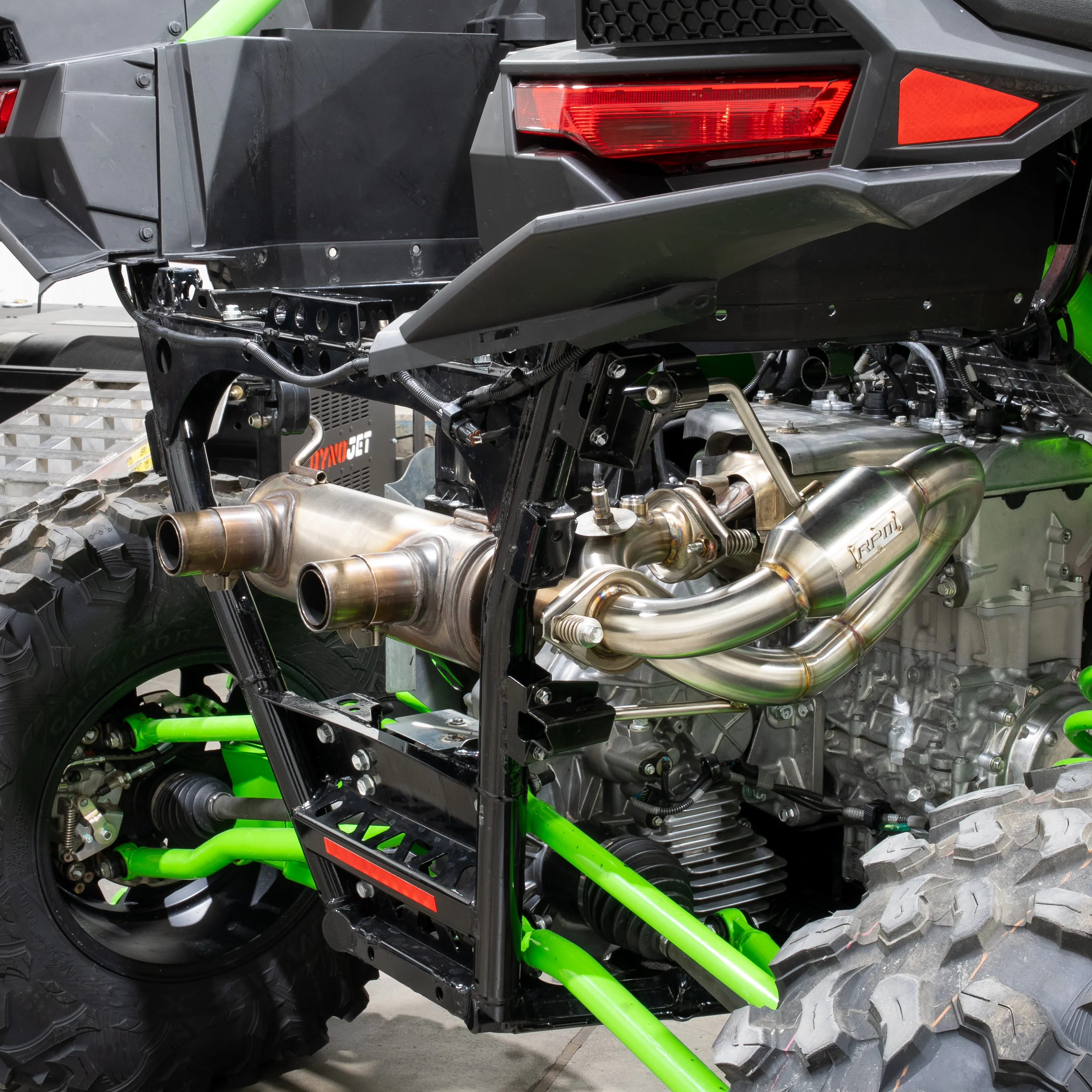 RPM Kawasaki H2 Big Mouth Resonated Cat Delete Mid Pipe - Image 5