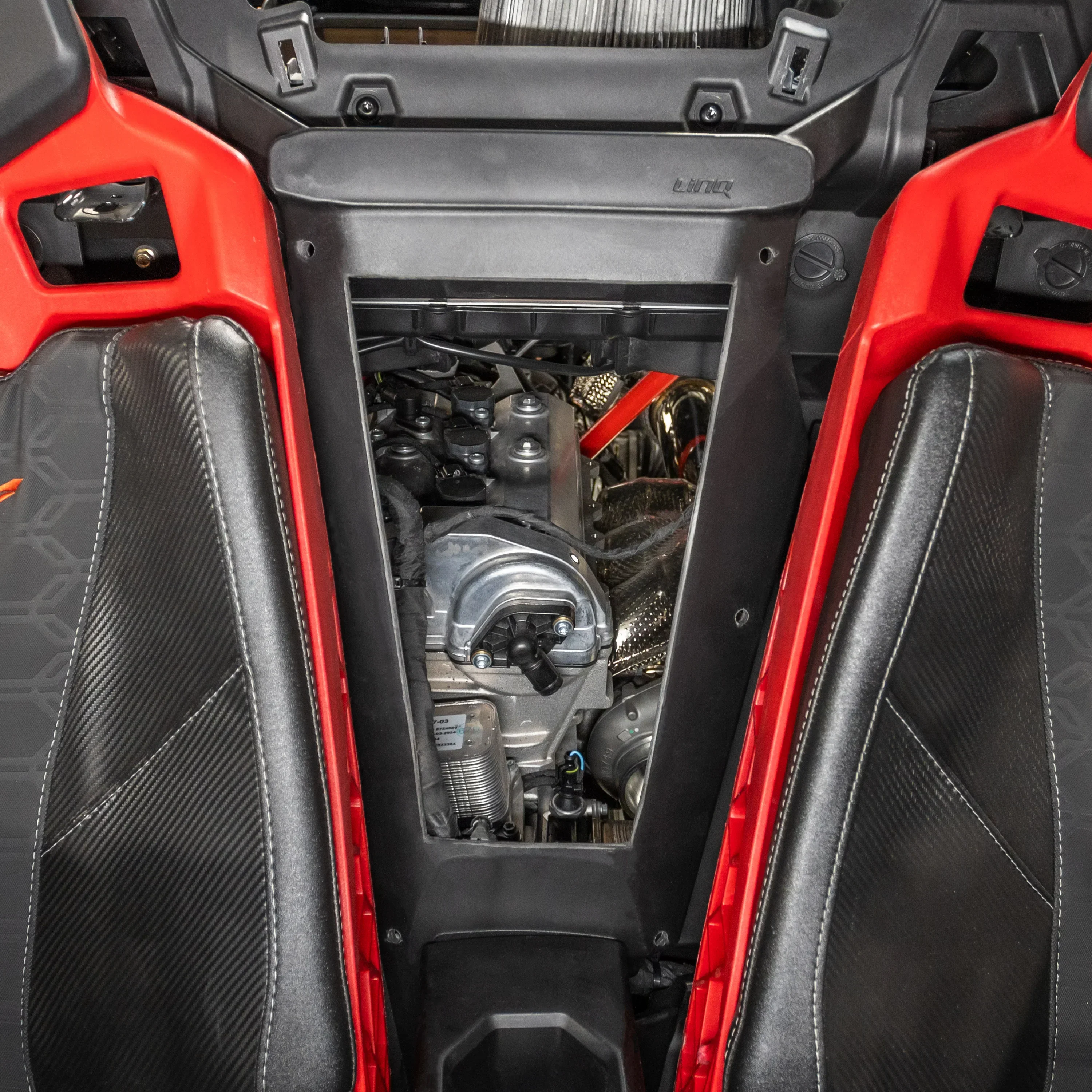 RPM Maverick R Carbon Fiber Quick Access Engine Panel - Image 7