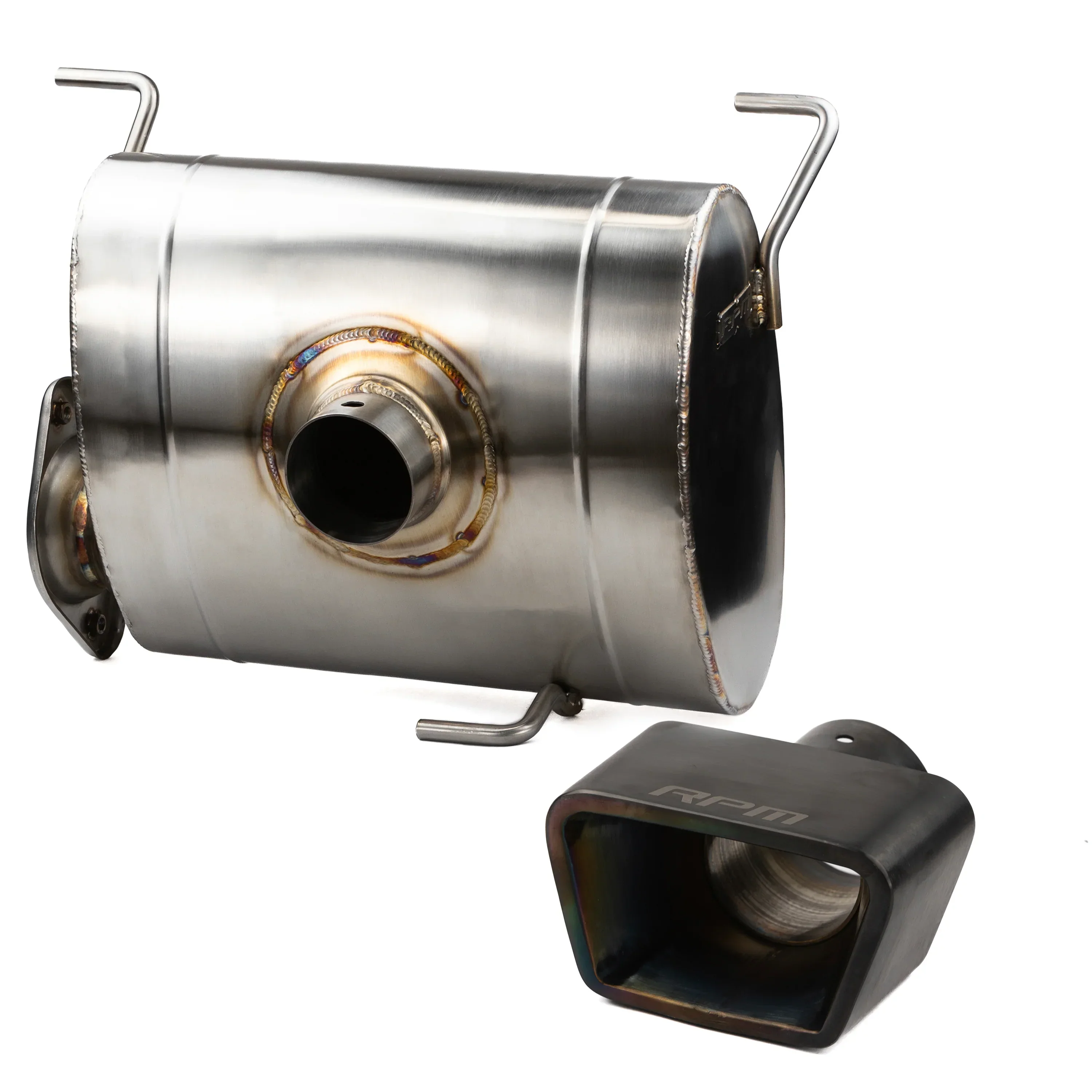 RPM Polaris RZR Pro R E-Valve Chambered 3" Performance Exhaust - Electric Valve Muffler - Image 11