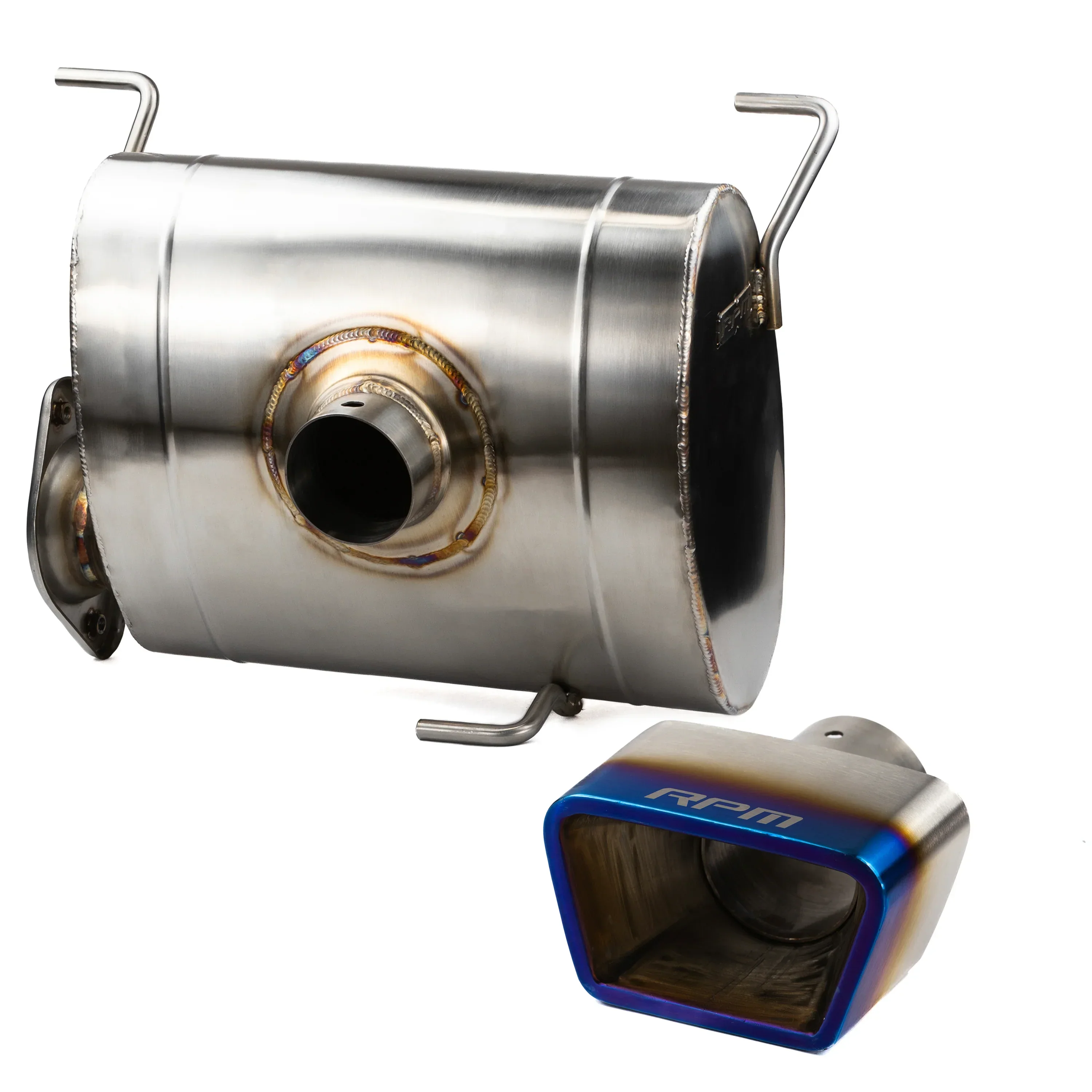 RPM Polaris RZR Pro R E-Valve Chambered 3" Performance Exhaust - Electric Valve Muffler - Image 12