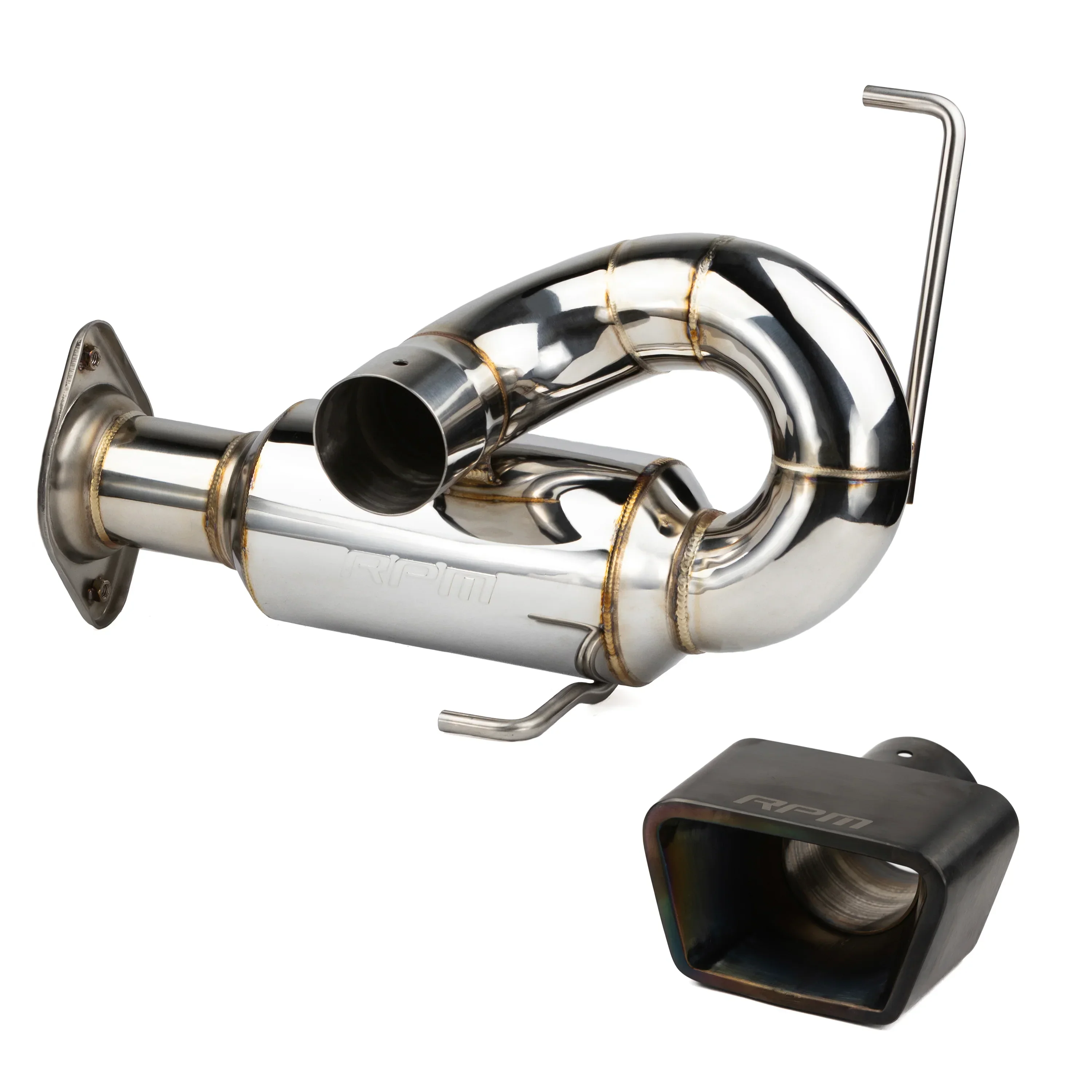 RPM Polaris RZR Pro R 3" Sport Muffler W/ 3" Tip - Image 13