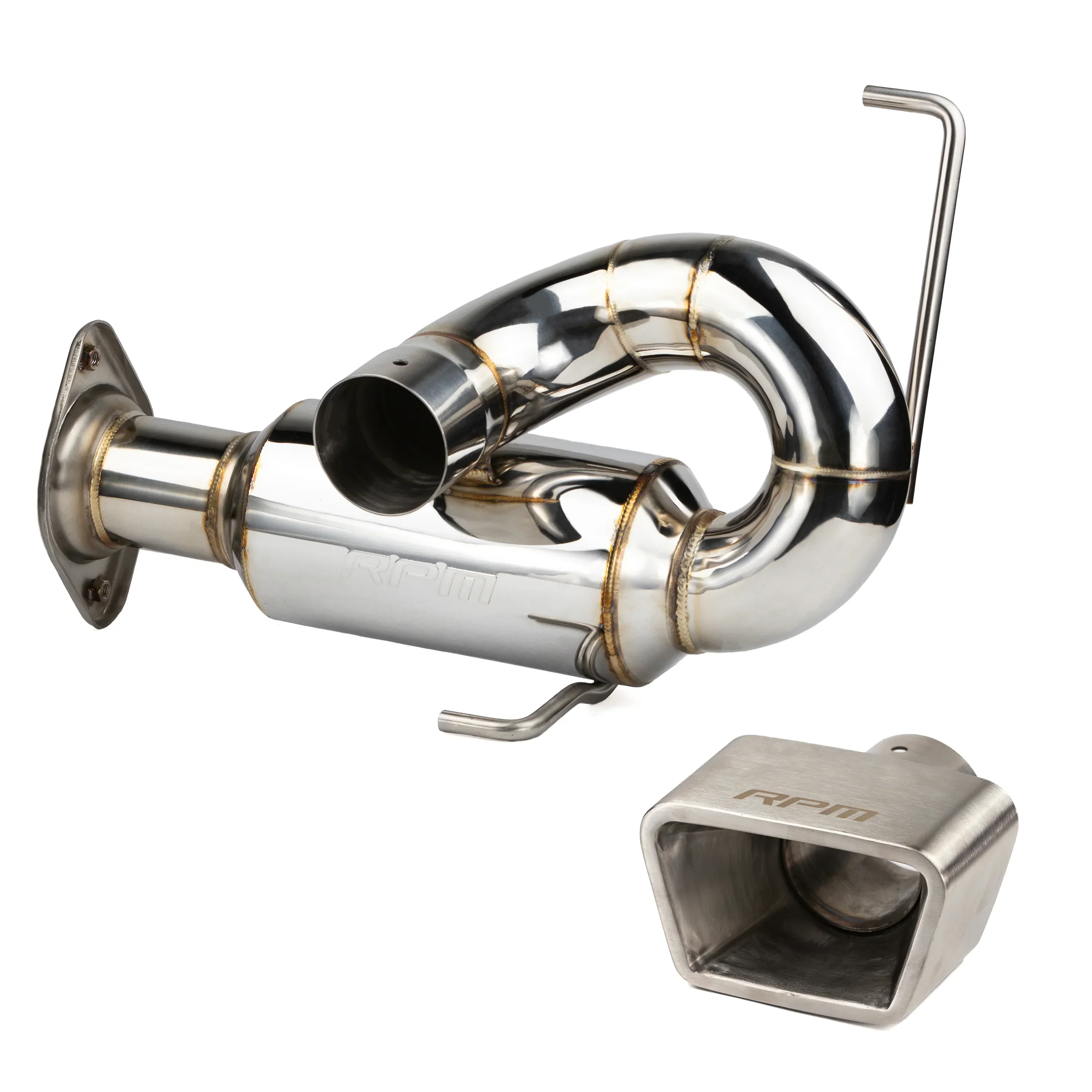 RPM Polaris RZR Pro R 3" Sport Muffler W/ 3" Tip - Image 15