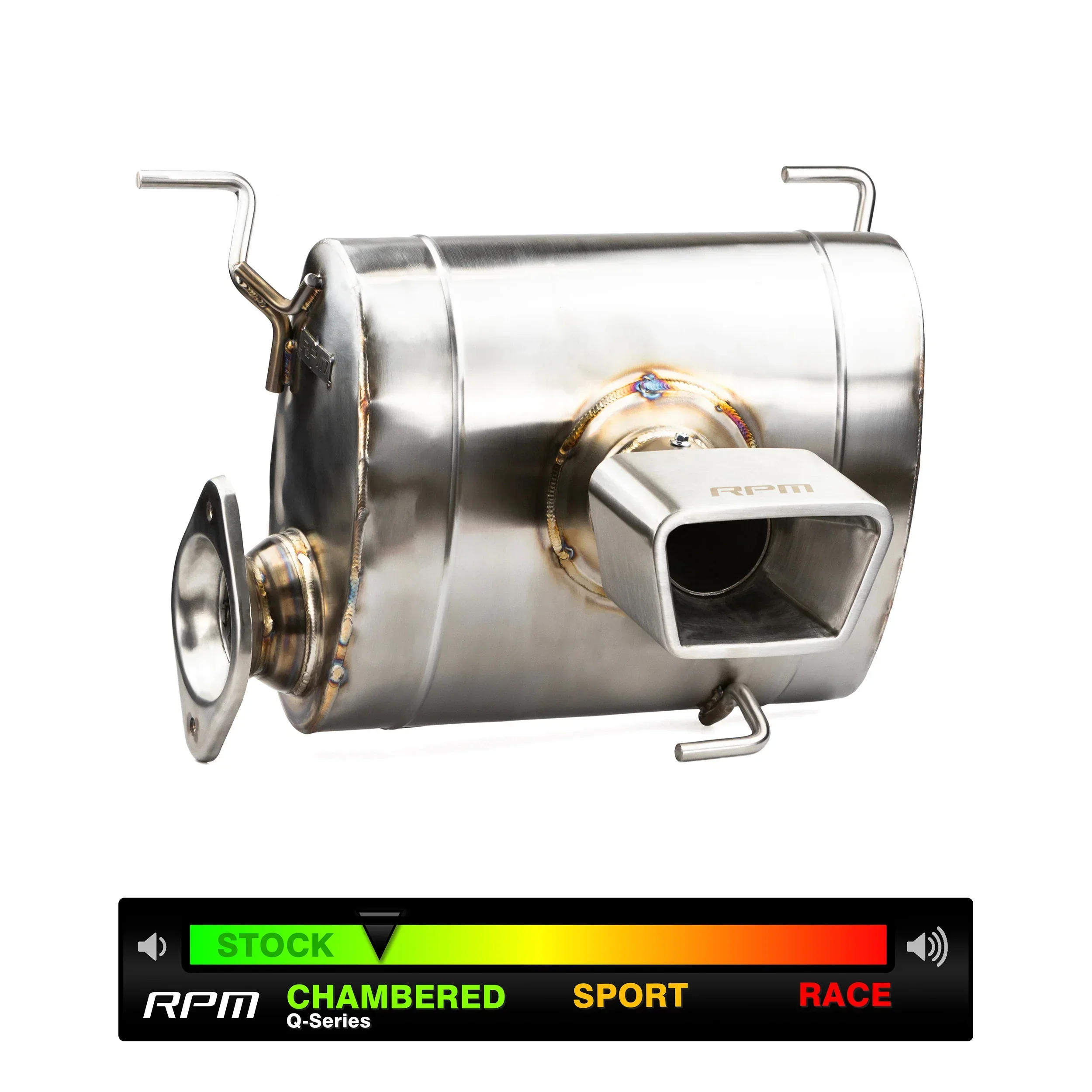 RPM Polaris RZR Pro R Chambered 3" Performance Exhaust - Image 15