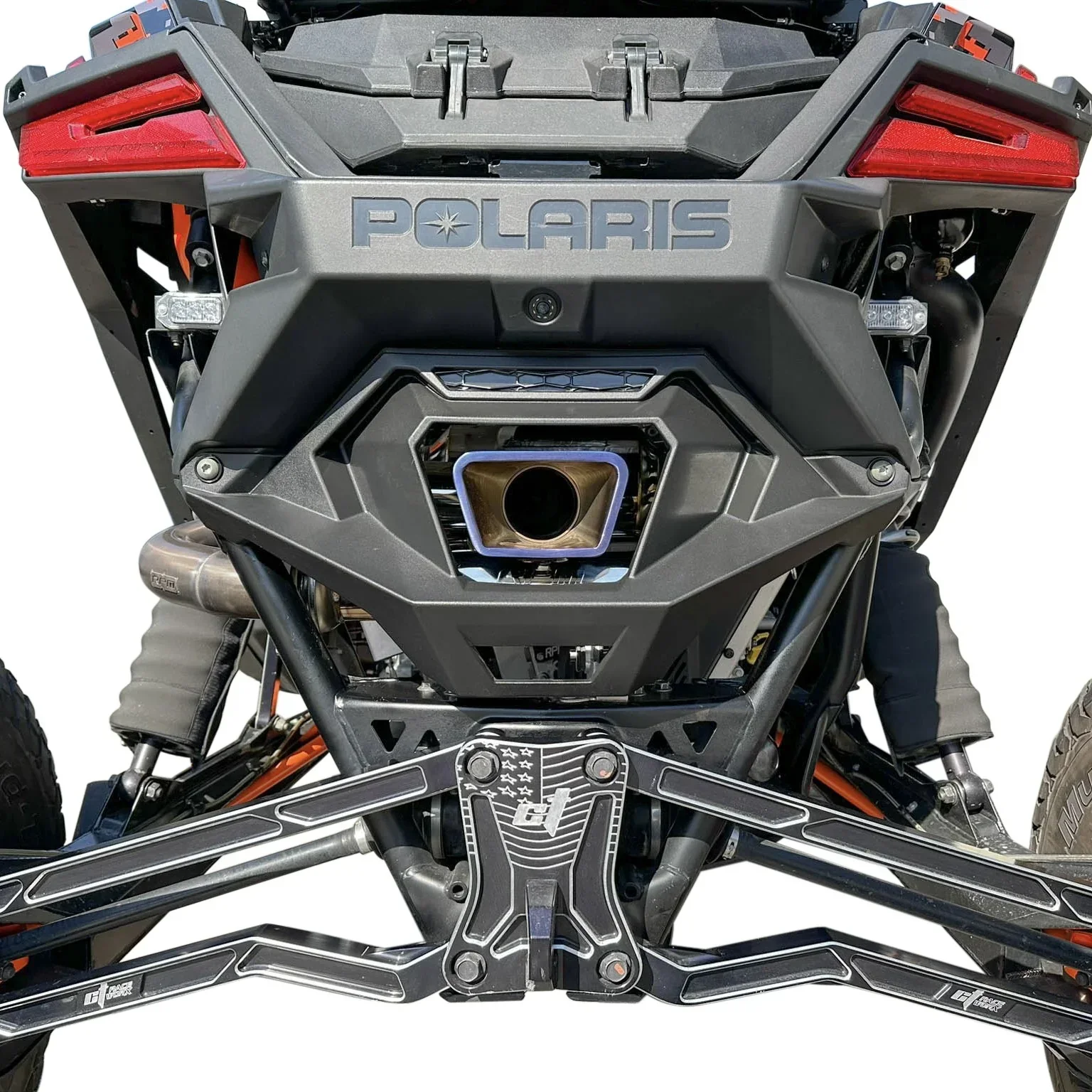 RPM Polaris RZR Pro R 3" DUAL Sport Muffler W/ 3" Tip - Image 10