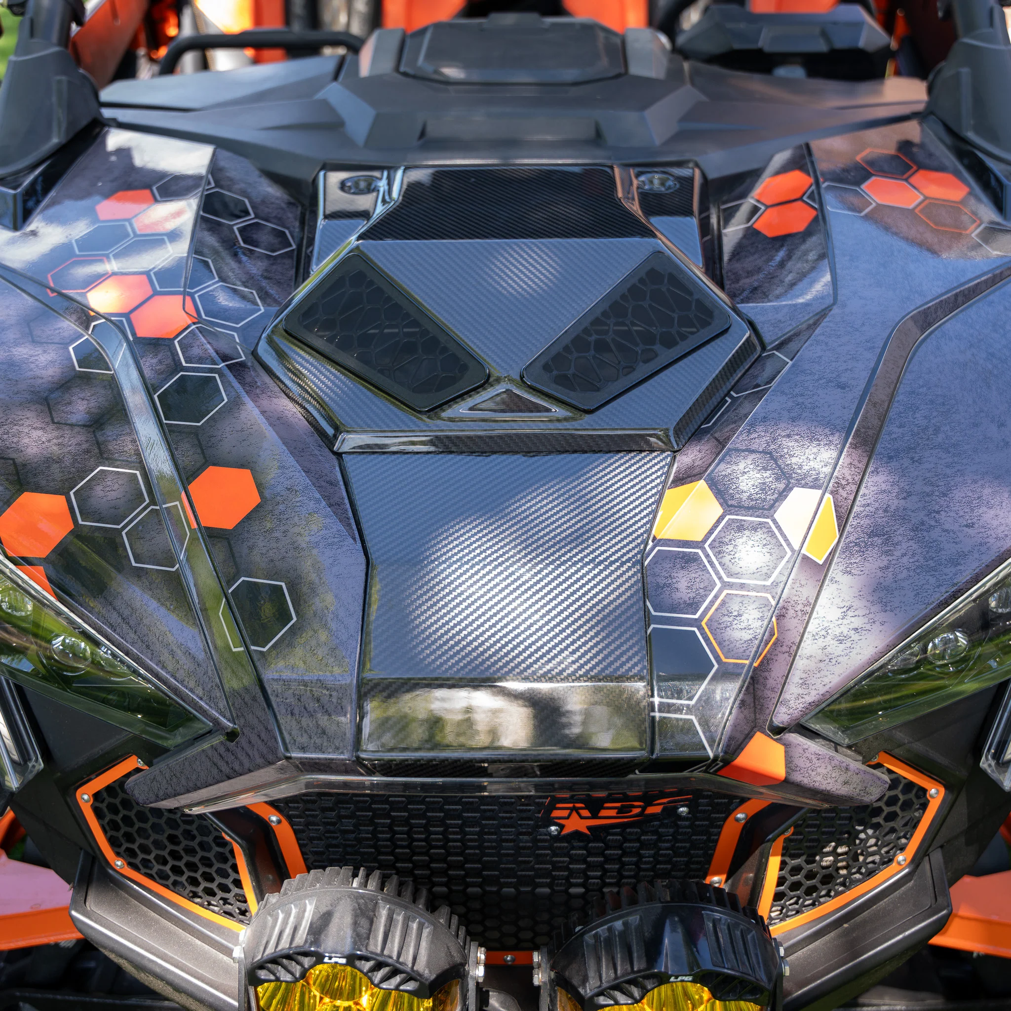 RPM Pro Series Ram Air Carbon Fiber Hood - Image 11