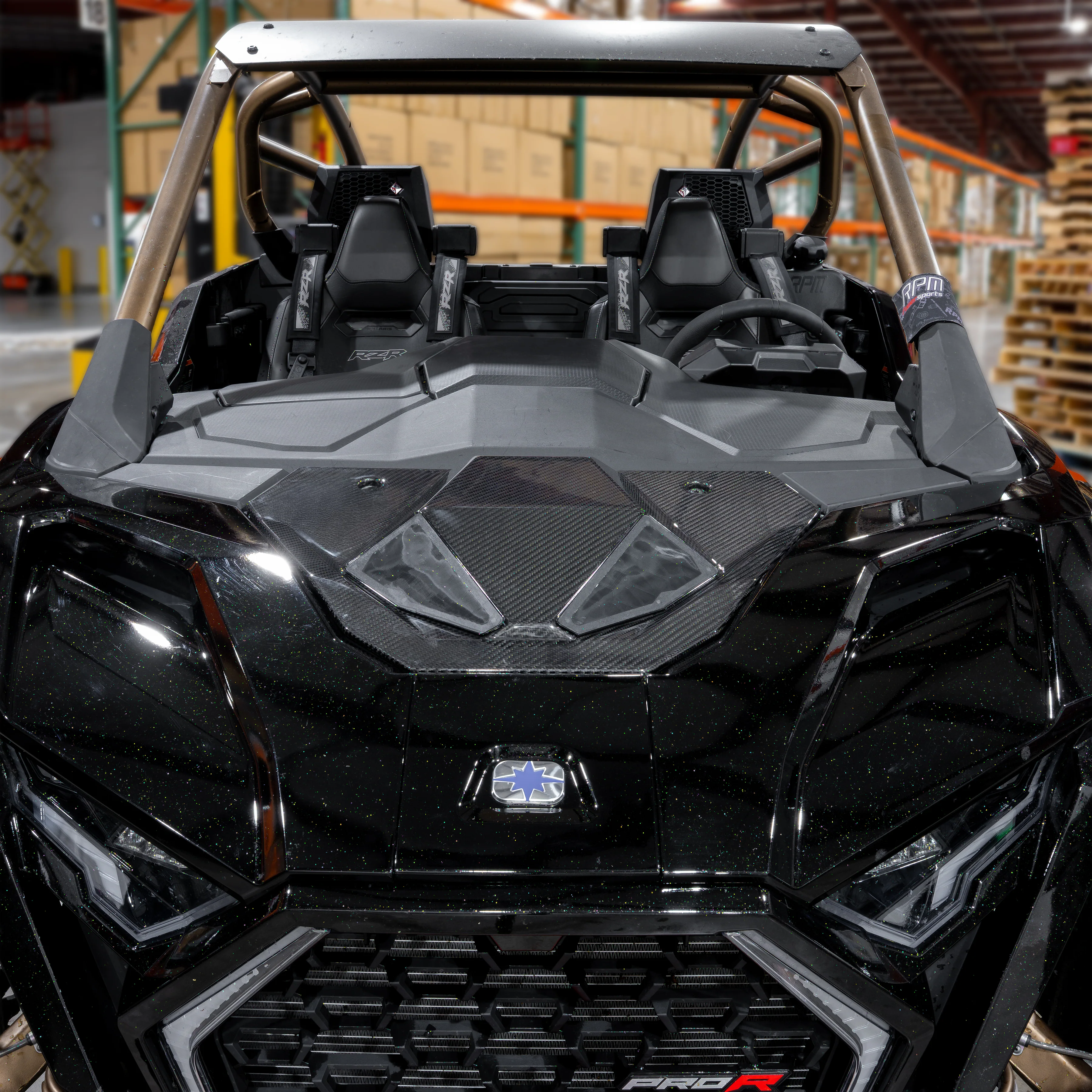 RPM Pro Series Ram Air Carbon Fiber Hood - Image 9
