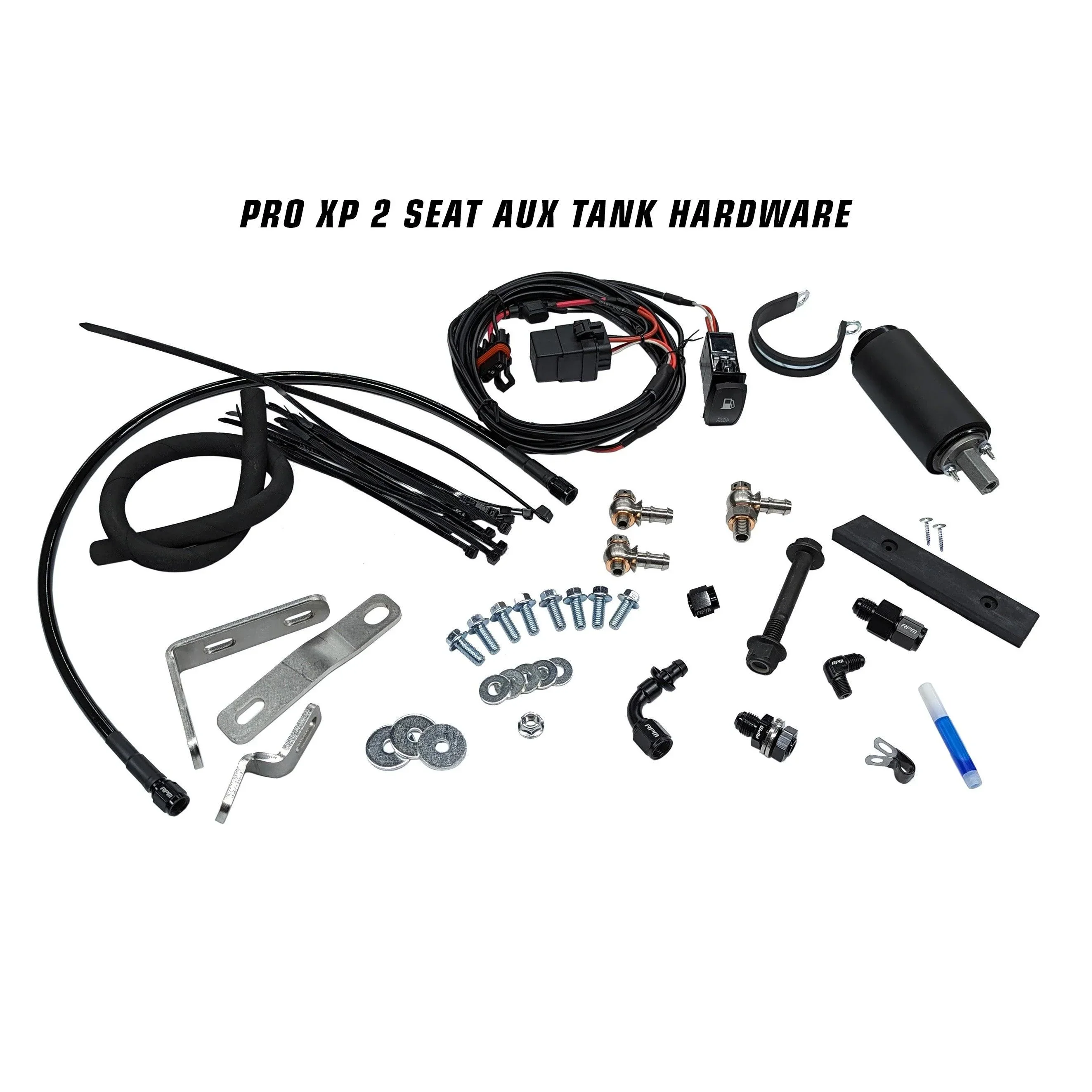 RPM RZR Pro XP 2 Seat 4 Gallon Auxiliary Fuel Tank - Image 7