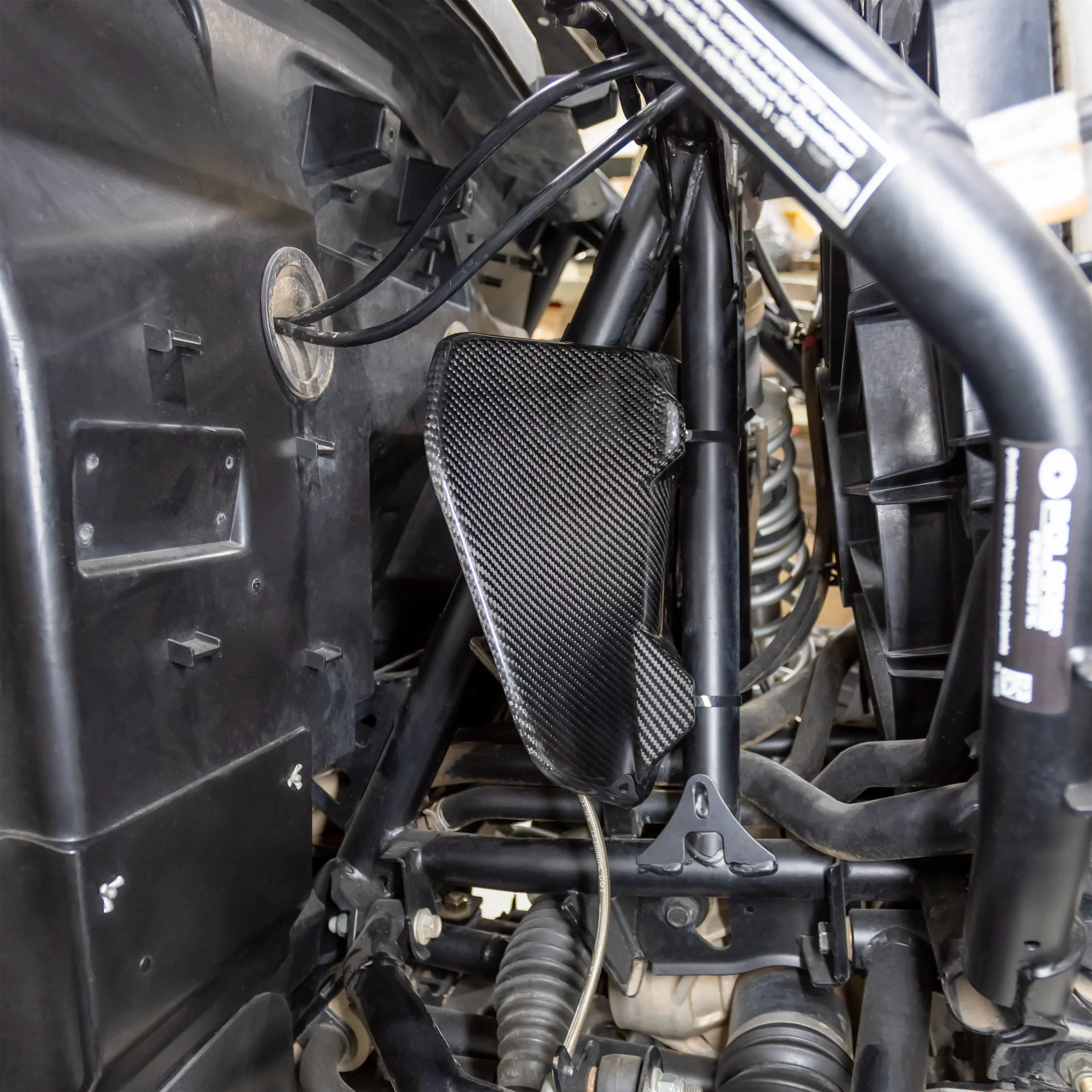 RPM Pro XP Carbon Fiber Heat Deflector & Cab Cooling Panel - Image 4