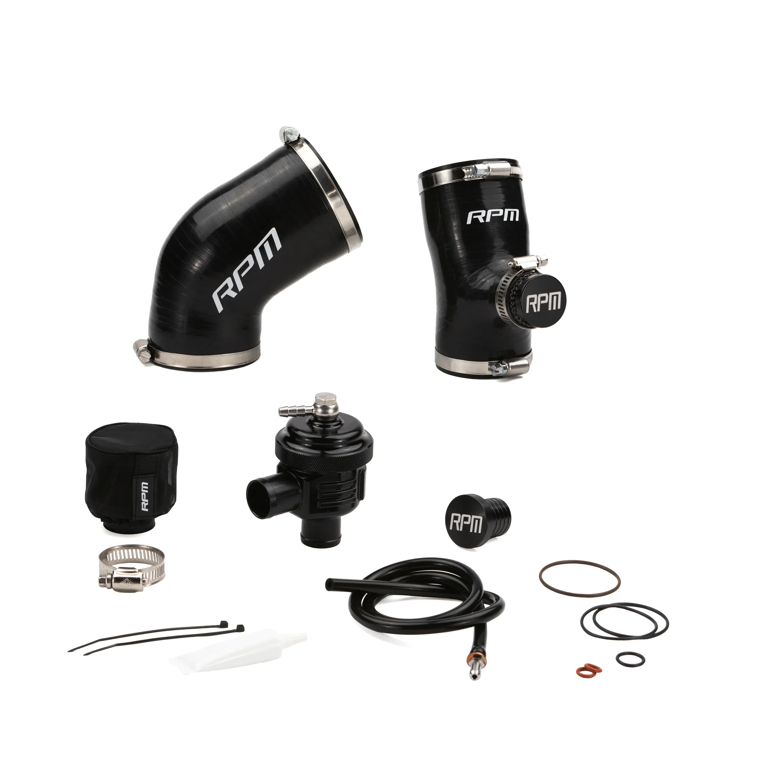 RPM RMK 850 Patriot Boost Silicone Intake & Charge Tube Kit With BOV Option - Image 3