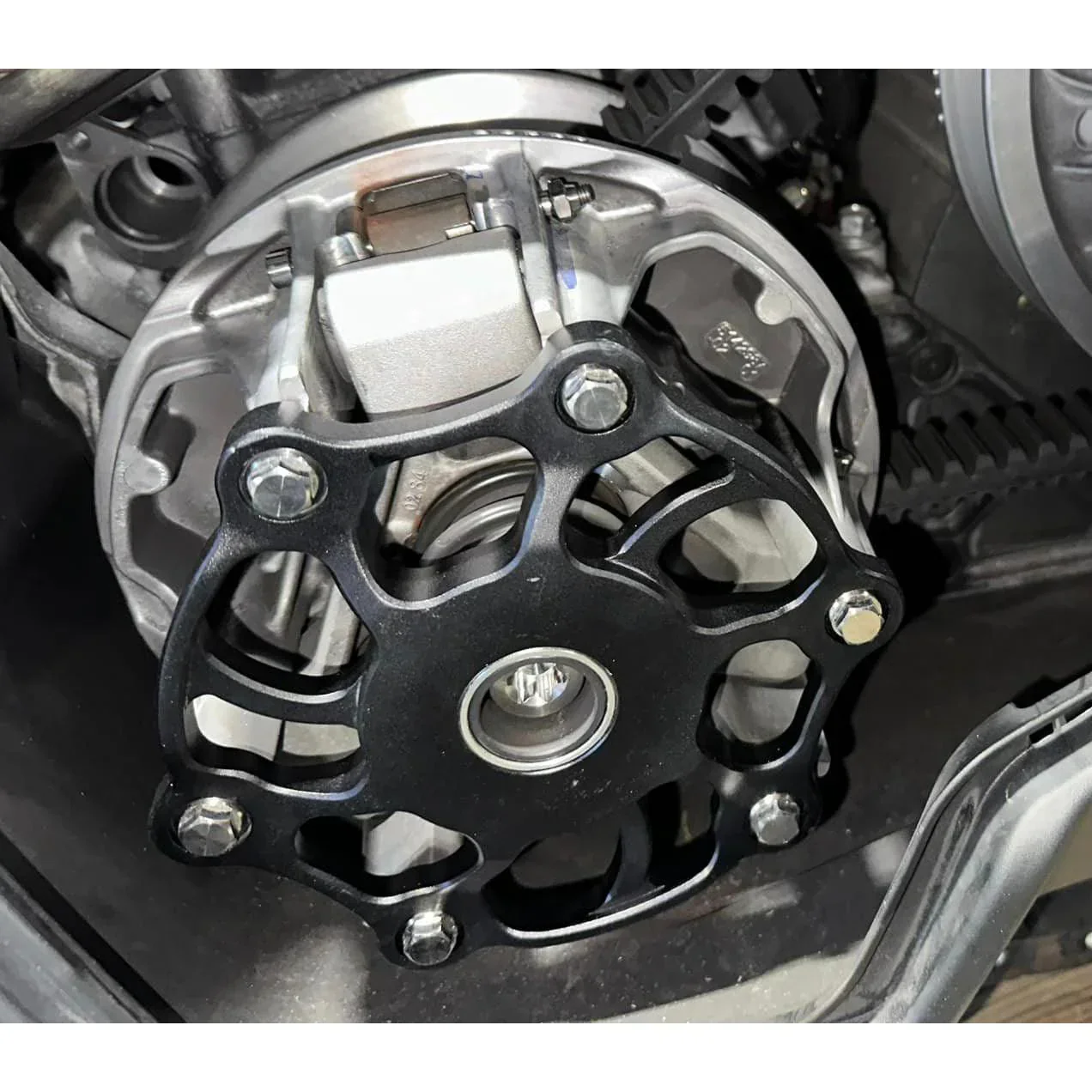 RPM RMK Boost & 9r P22 Billet Lightweight COOLER Primary Clutch Cover Brace - Image 4