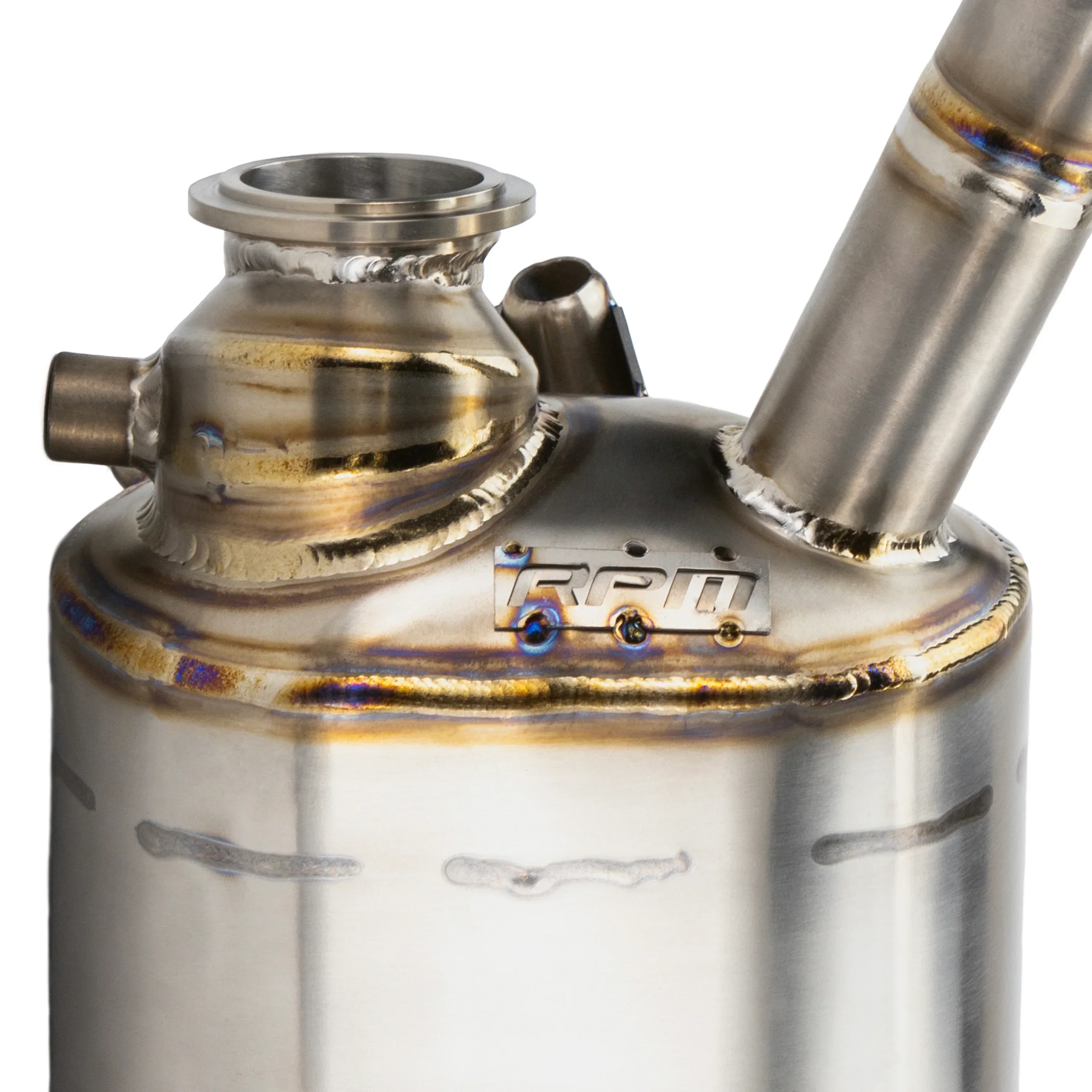 RPM Polaris RMK & VR1 Patriot Boost Q-Muf Chambered Titanium Muffler - Image 4
