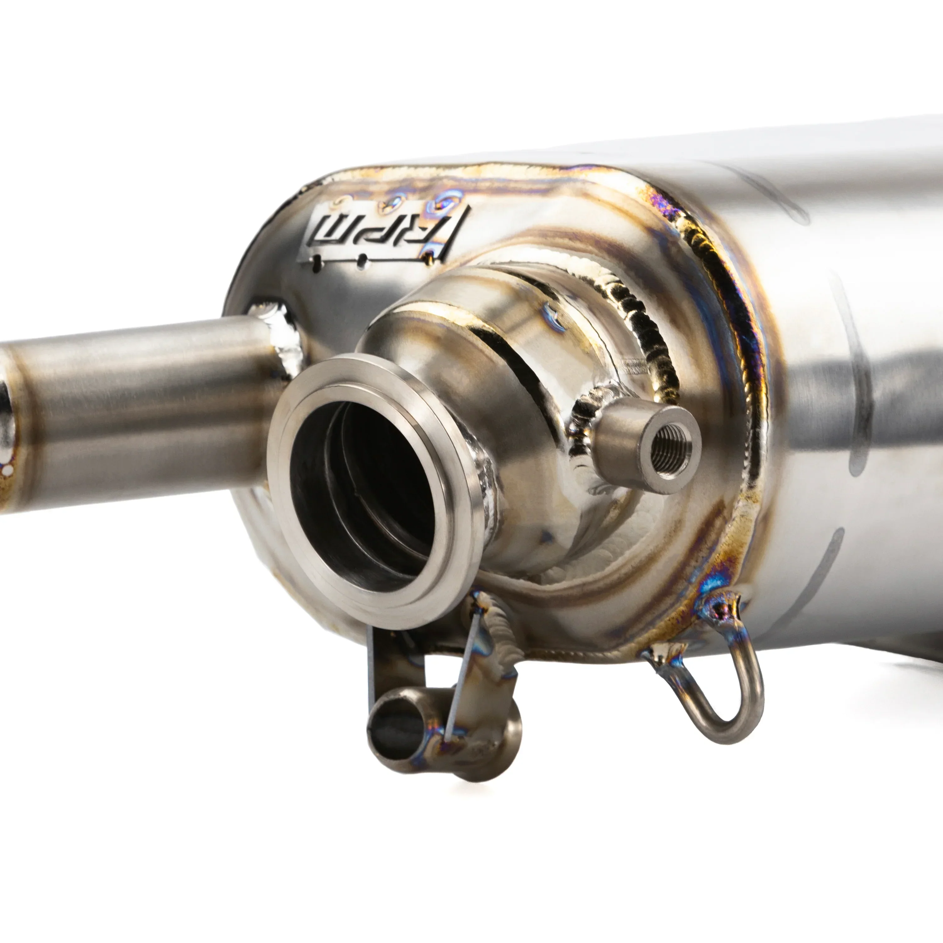 RPM Polaris RMK & VR1 Patriot Boost Q-Muf Chambered Titanium Muffler - Image 6