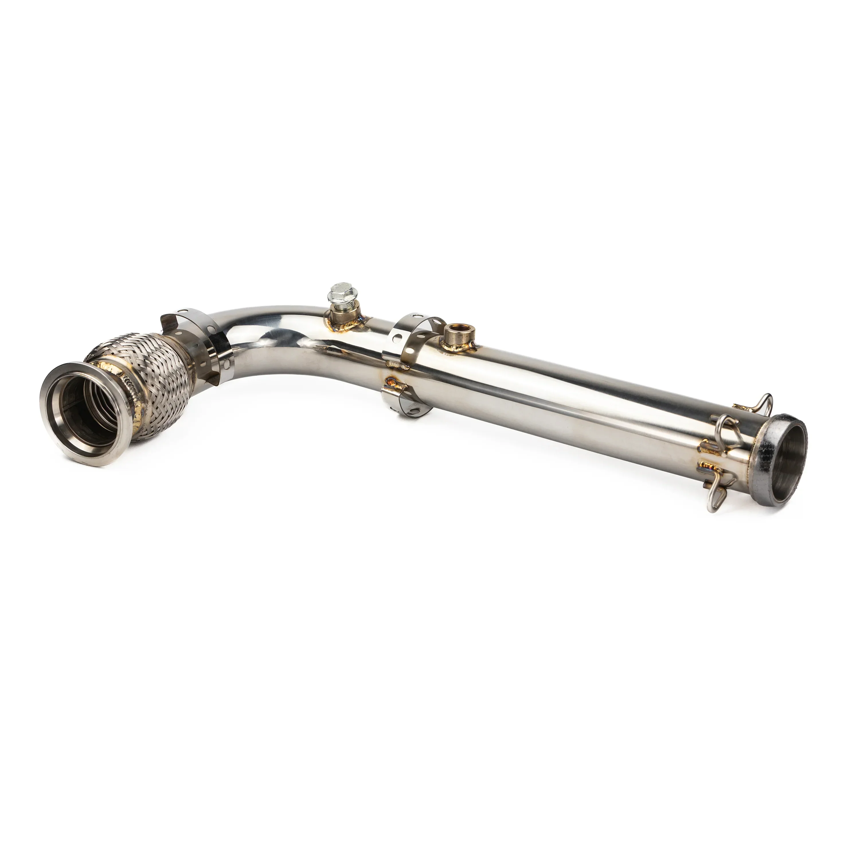 RPM Big Mouth Cat Delete Bypass Mid Race Pipe Can-Am Maverick X3 Turbo R & RR - Image 5
