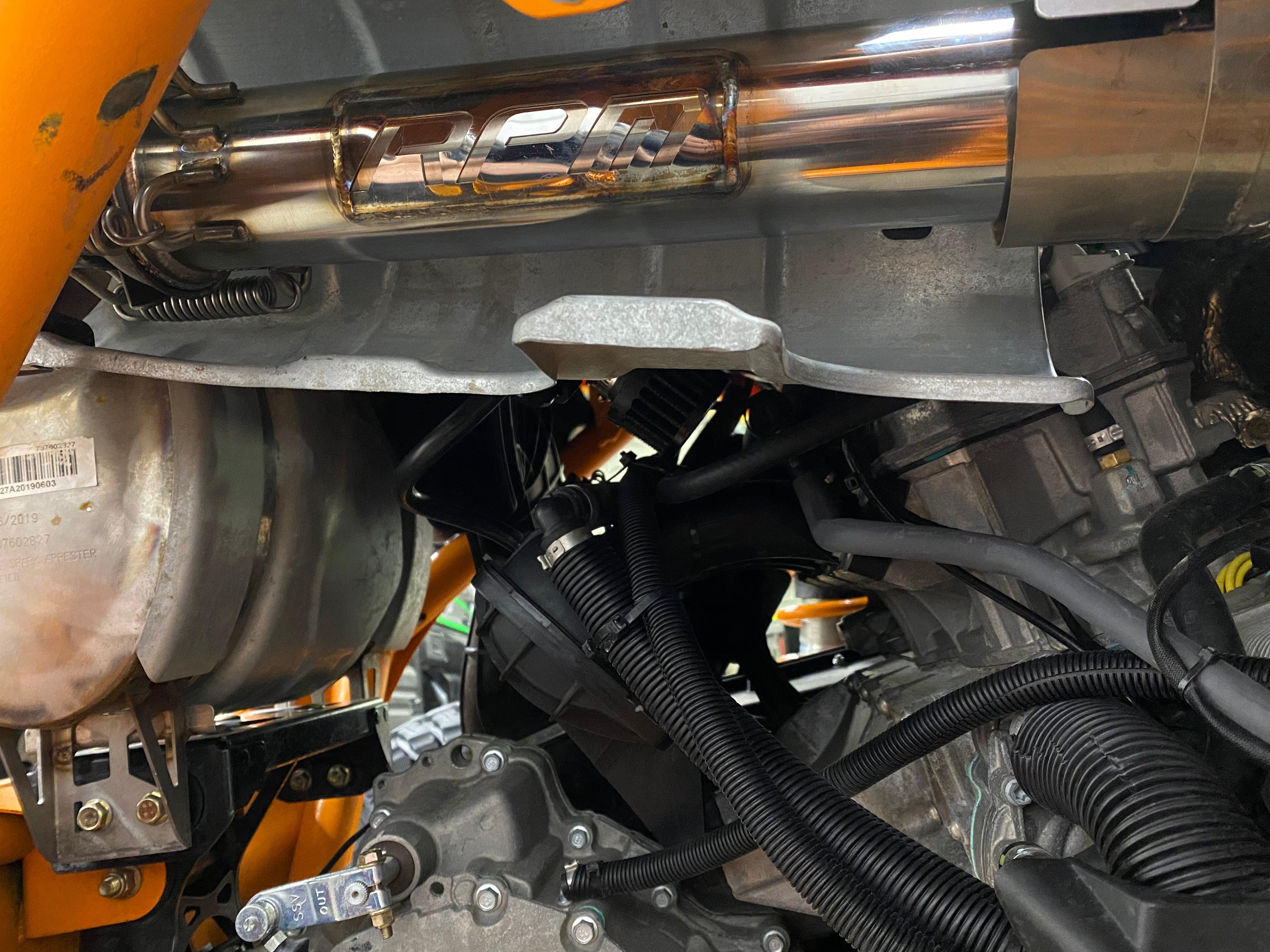 RPM Big Mouth Cat Delete Bypass Mid Race Pipe Can-Am Maverick X3 Turbo R & RR - Image 9