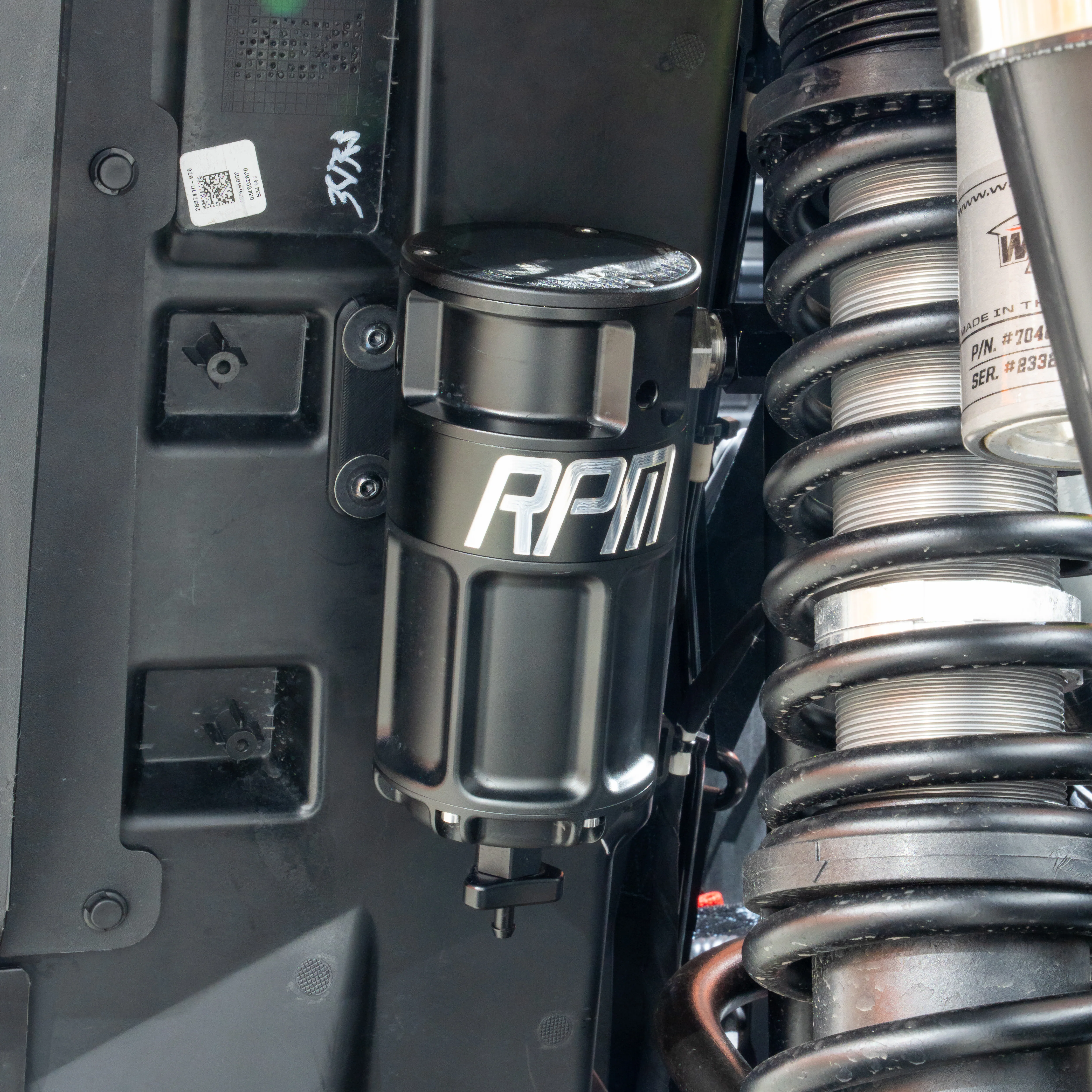 RPM Polaris RZR Turbo, XPT, Turbo R, Pro S, & Pro XP 4-Stage Oil Catch Can Kit - Image 10