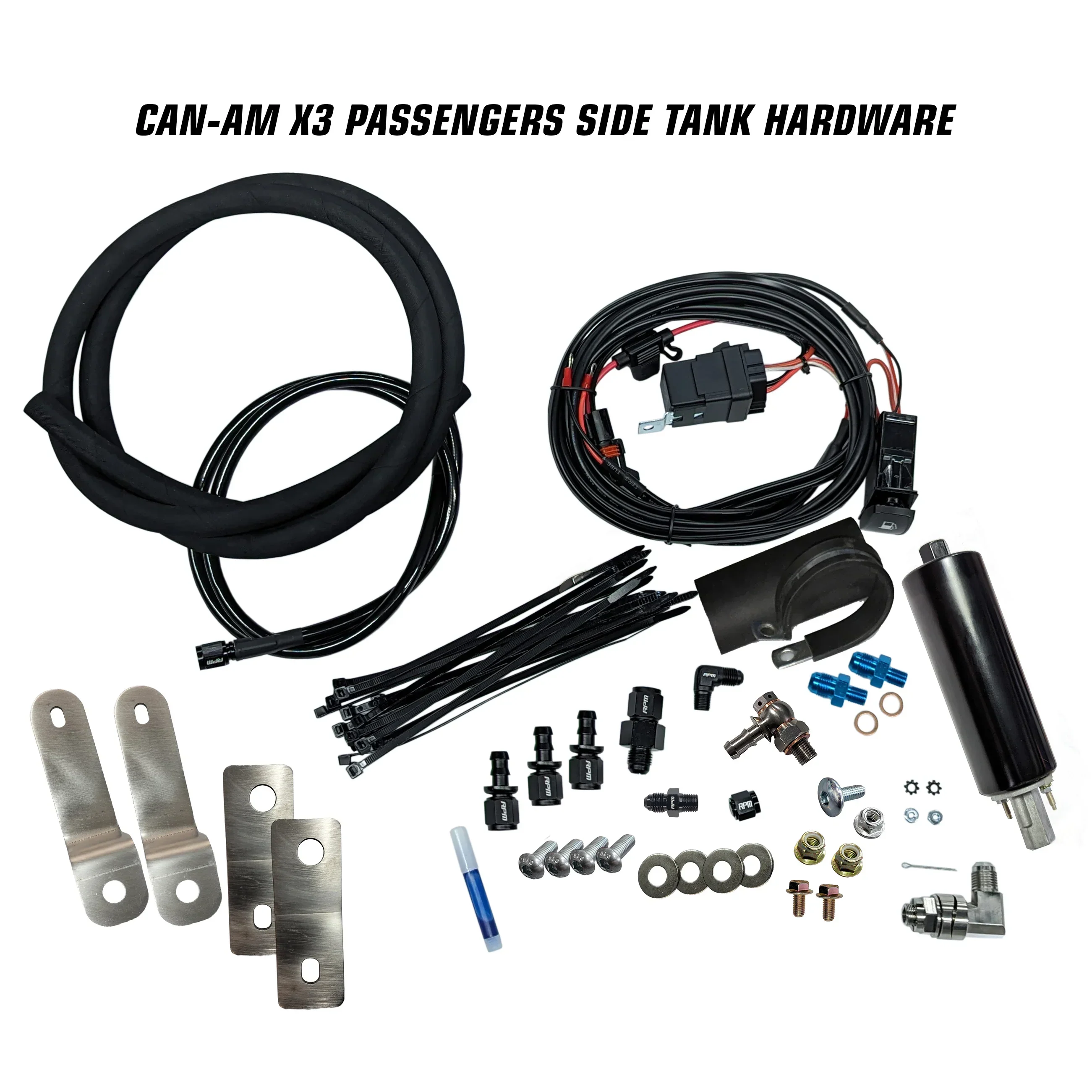 RPM Can-Am X3 9 Gallon Auxiliary Fuel Tank Kit - Image 10