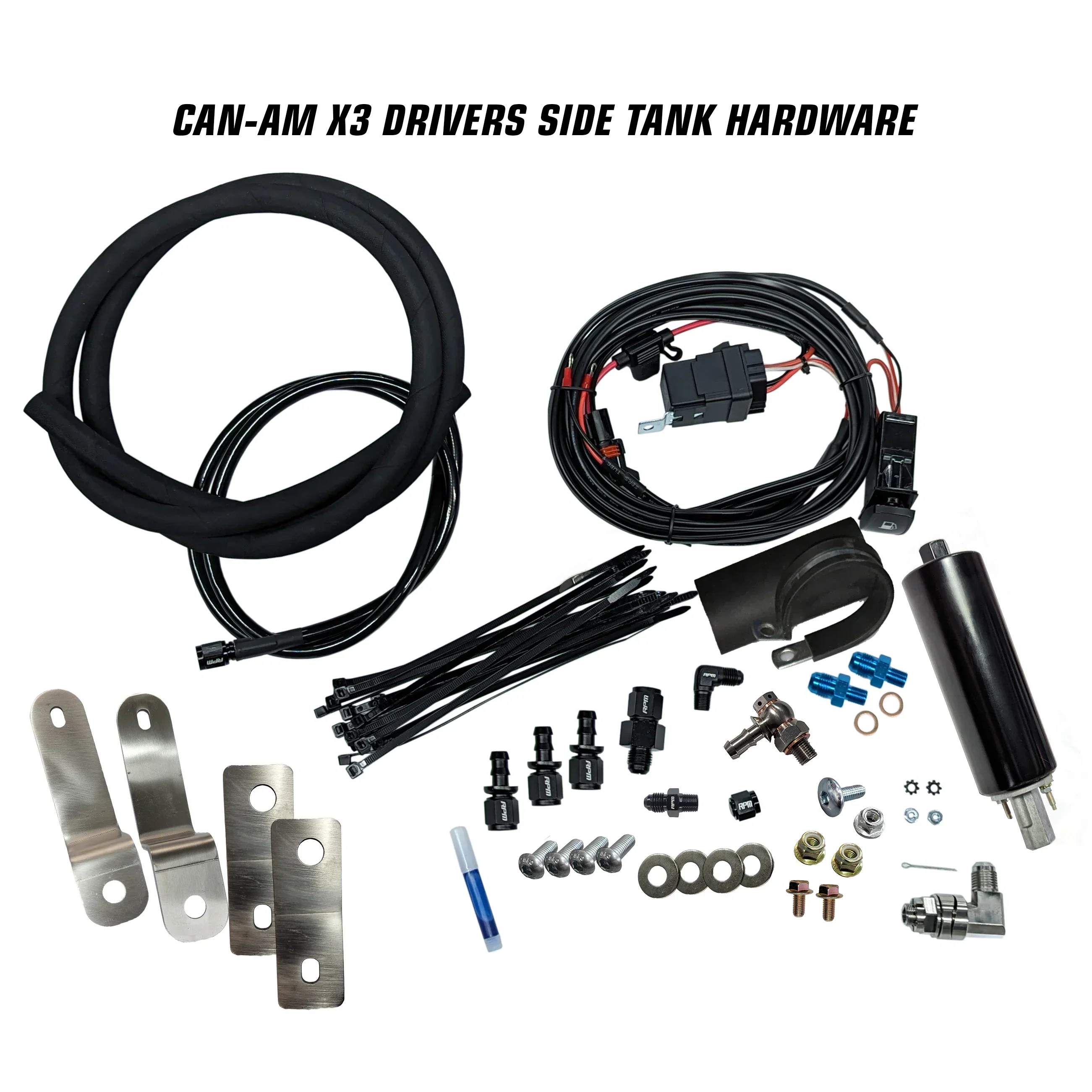 RPM Can-Am X3 9 Gallon Auxiliary Fuel Tank Kit - Image 11