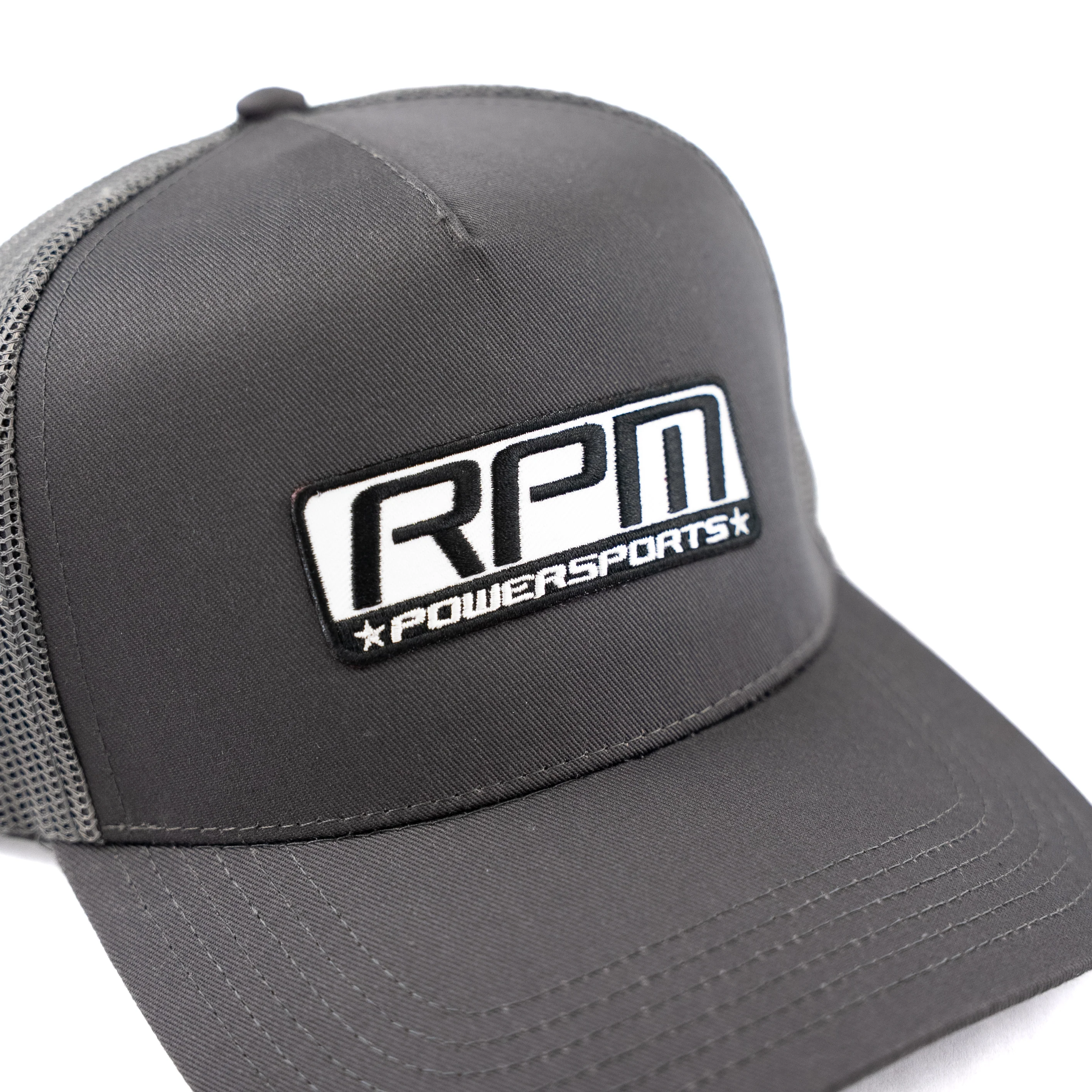 Rpm Grey Trucker Hat - Image 2