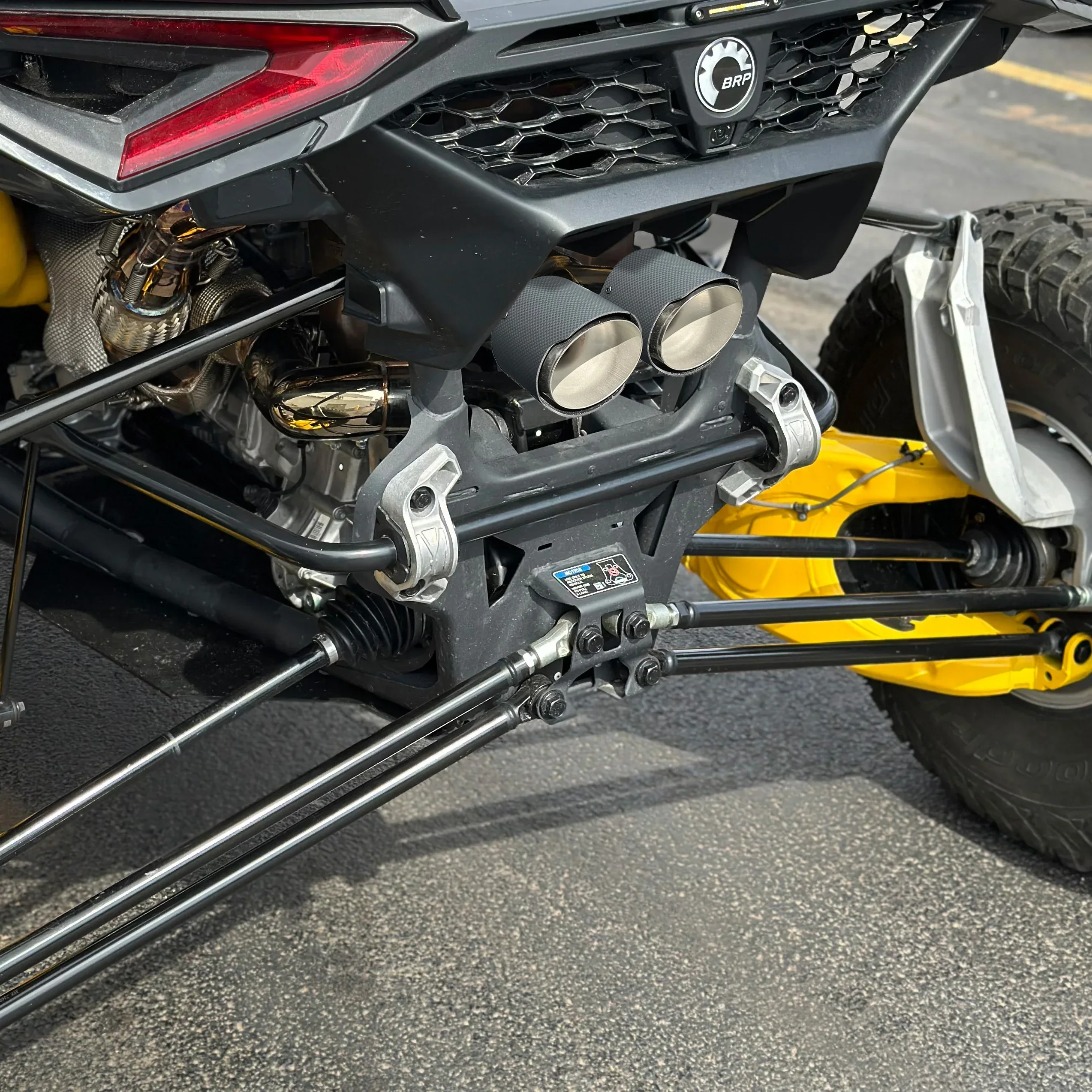 RPM Maverick R Carbon / Colored Dual Exhaust Tips - Image 62