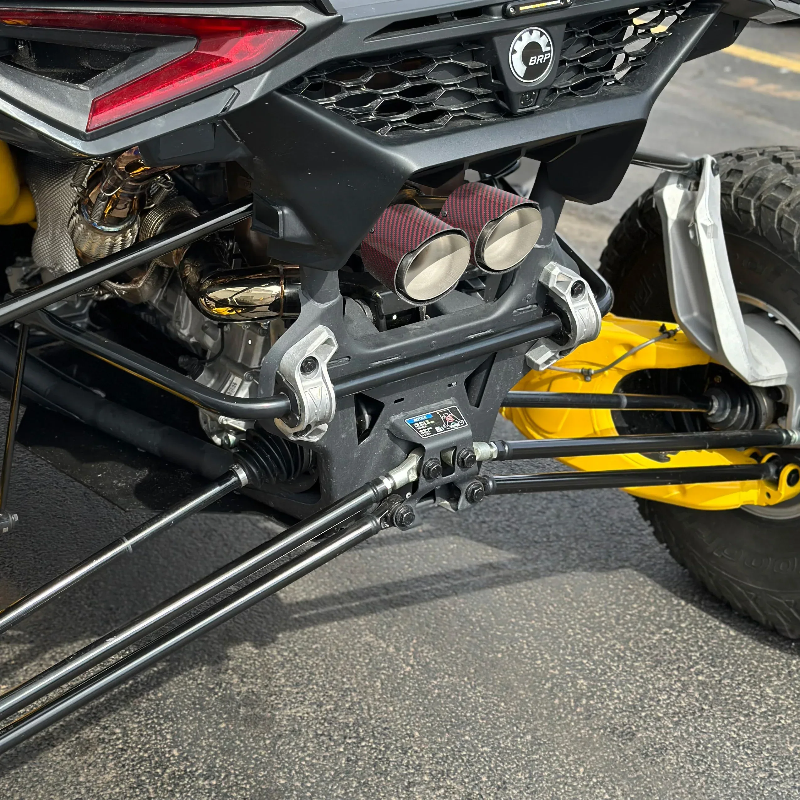 RPM Maverick R Carbon / Colored Dual Exhaust Tips - Image 66