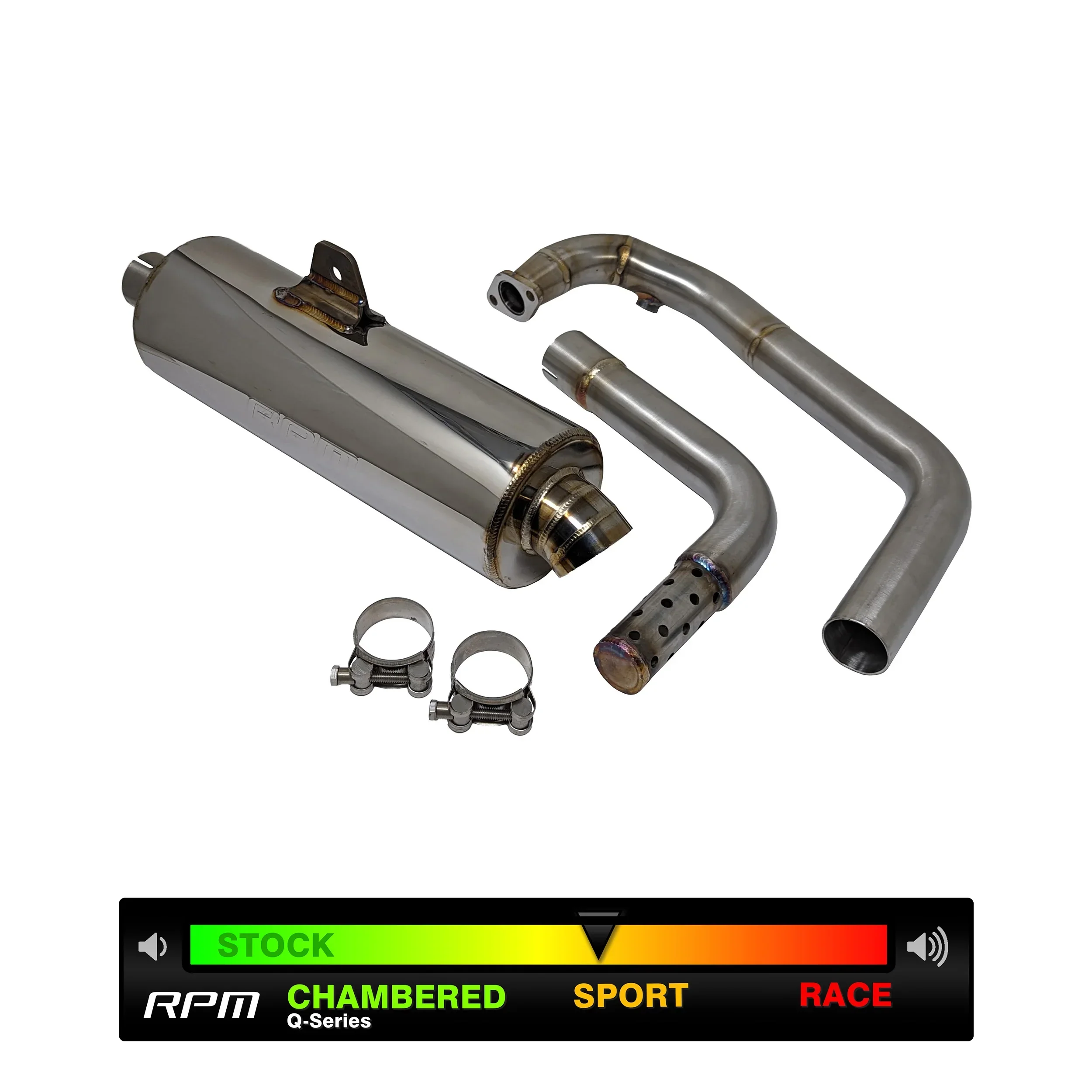 RPM RZR 200 Sport Series FULL Exhaust System - Image 15