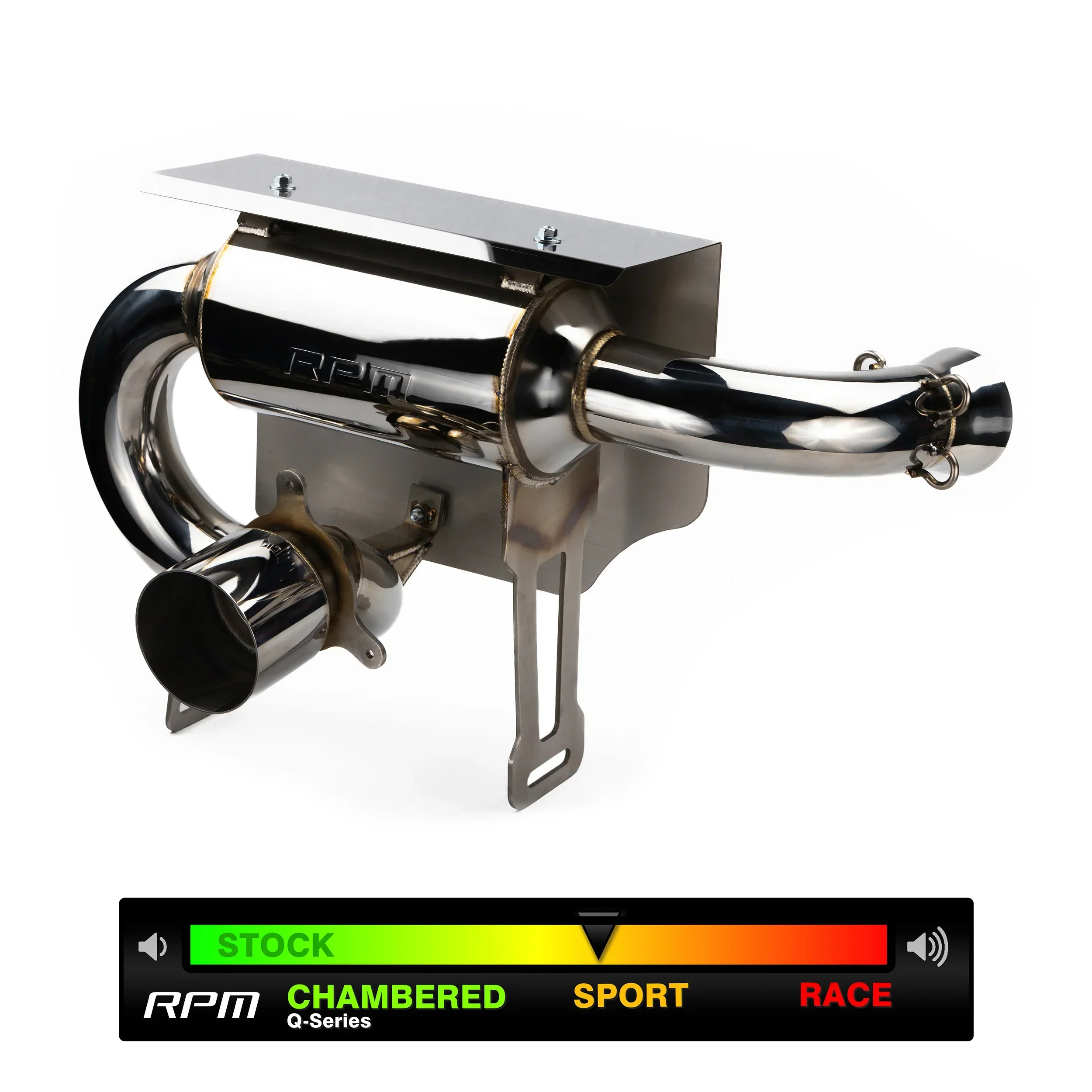 RPM X3 Slip On Exhaust Sport Muffler Can-Am Maverick X3 Turbo R & RR 2017-2026 - Image 4