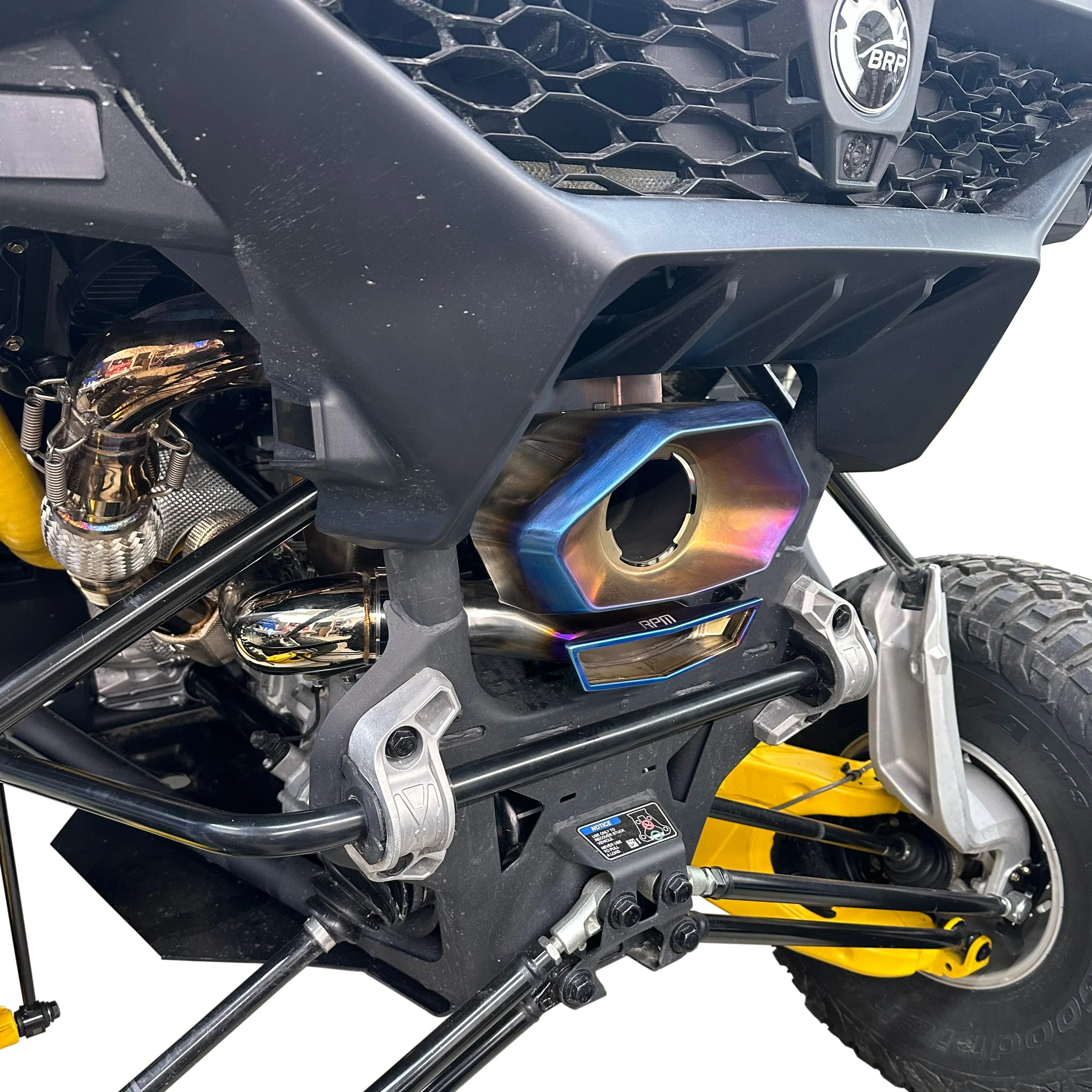 RPM Can-Am Maverick R 3" E-Valve Mid Pipe / Electronic Dump Valve - Image 12