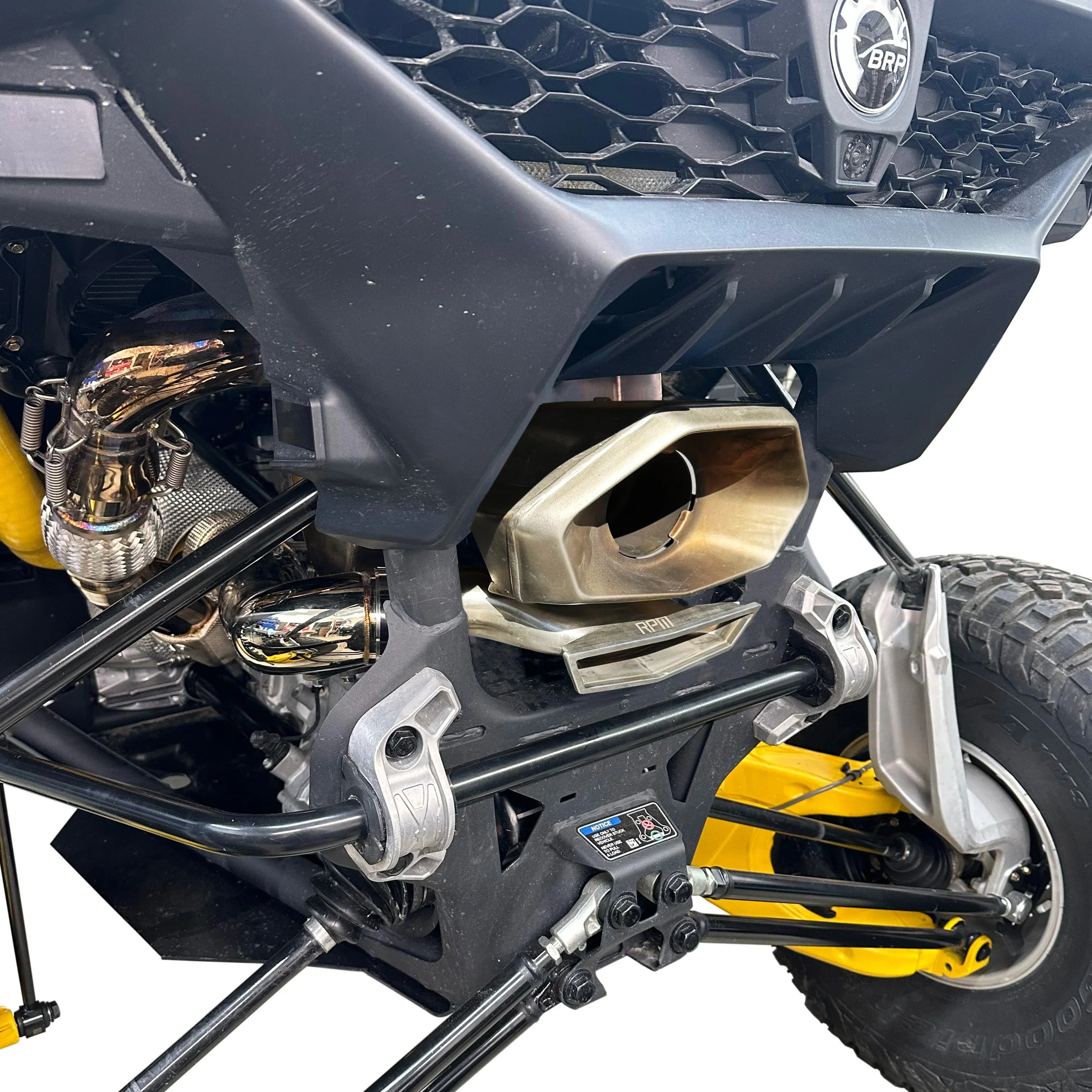 RPM Can-Am Maverick R 3" E-Valve Mid Pipe / Electronic Dump Valve - Image 13