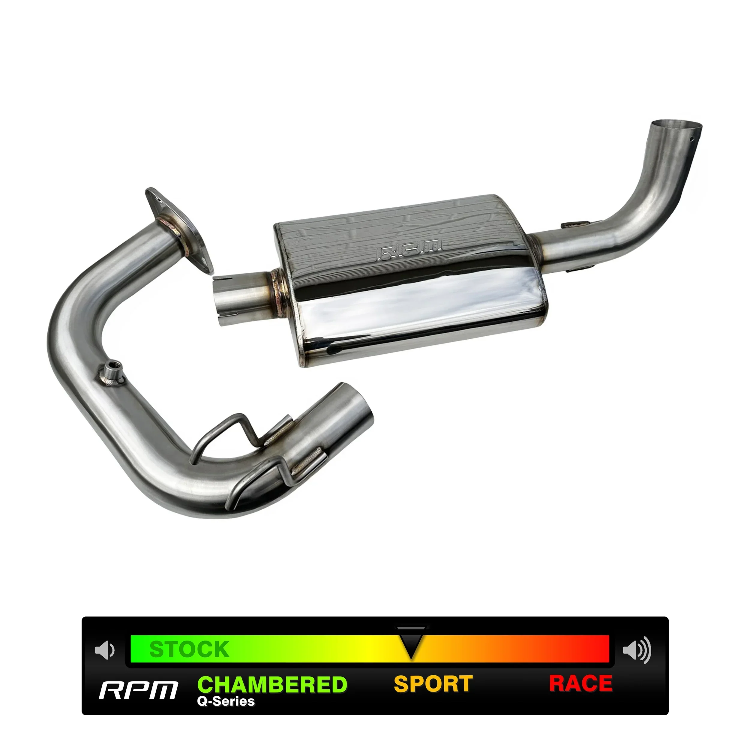 RPM Honda Talon 1000 Sport Muffler, Slip-On Sport Muffler - Image 10