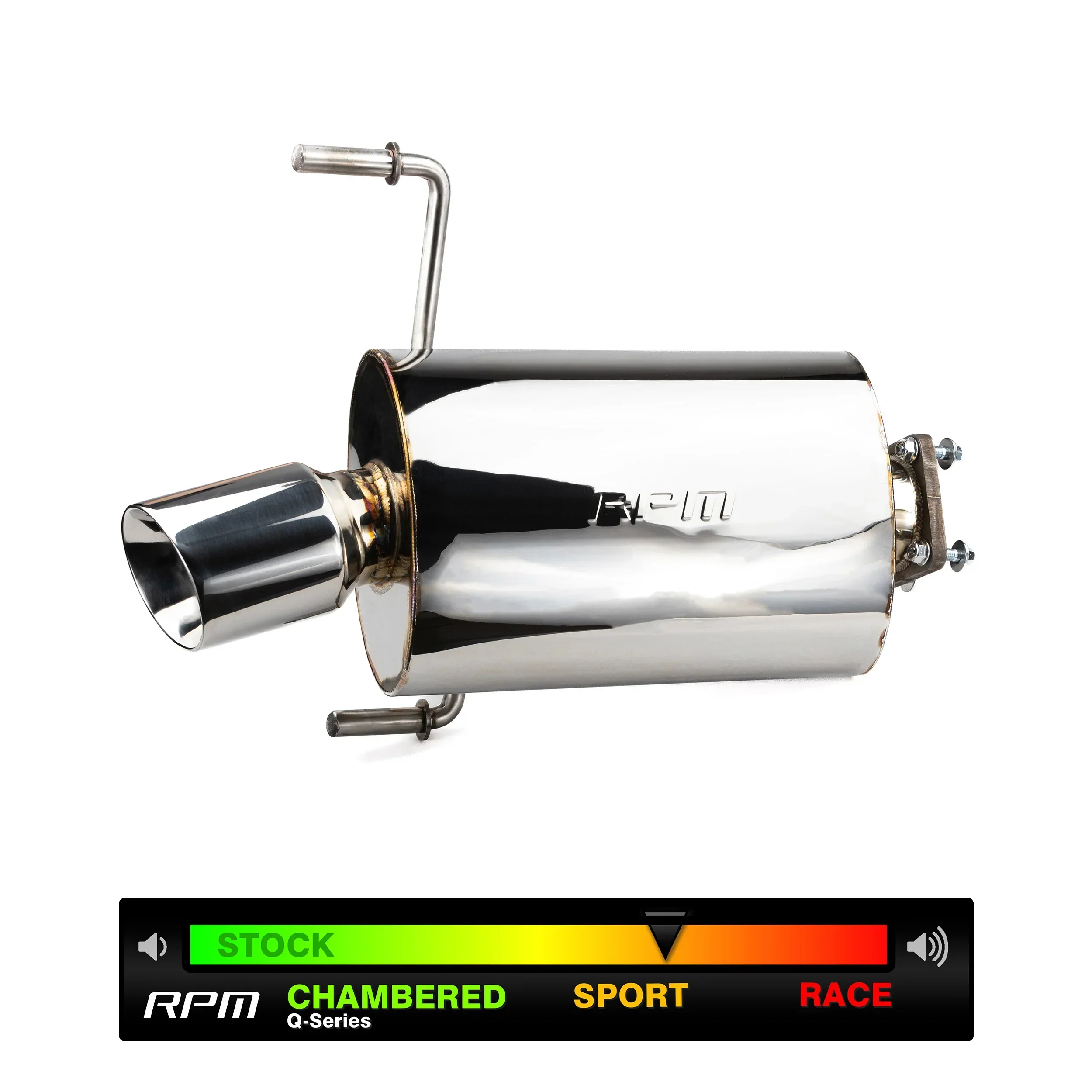 RPM Teryx KRX 1000 Catless Slip On Sport Muffler KRF1000 - Image 10
